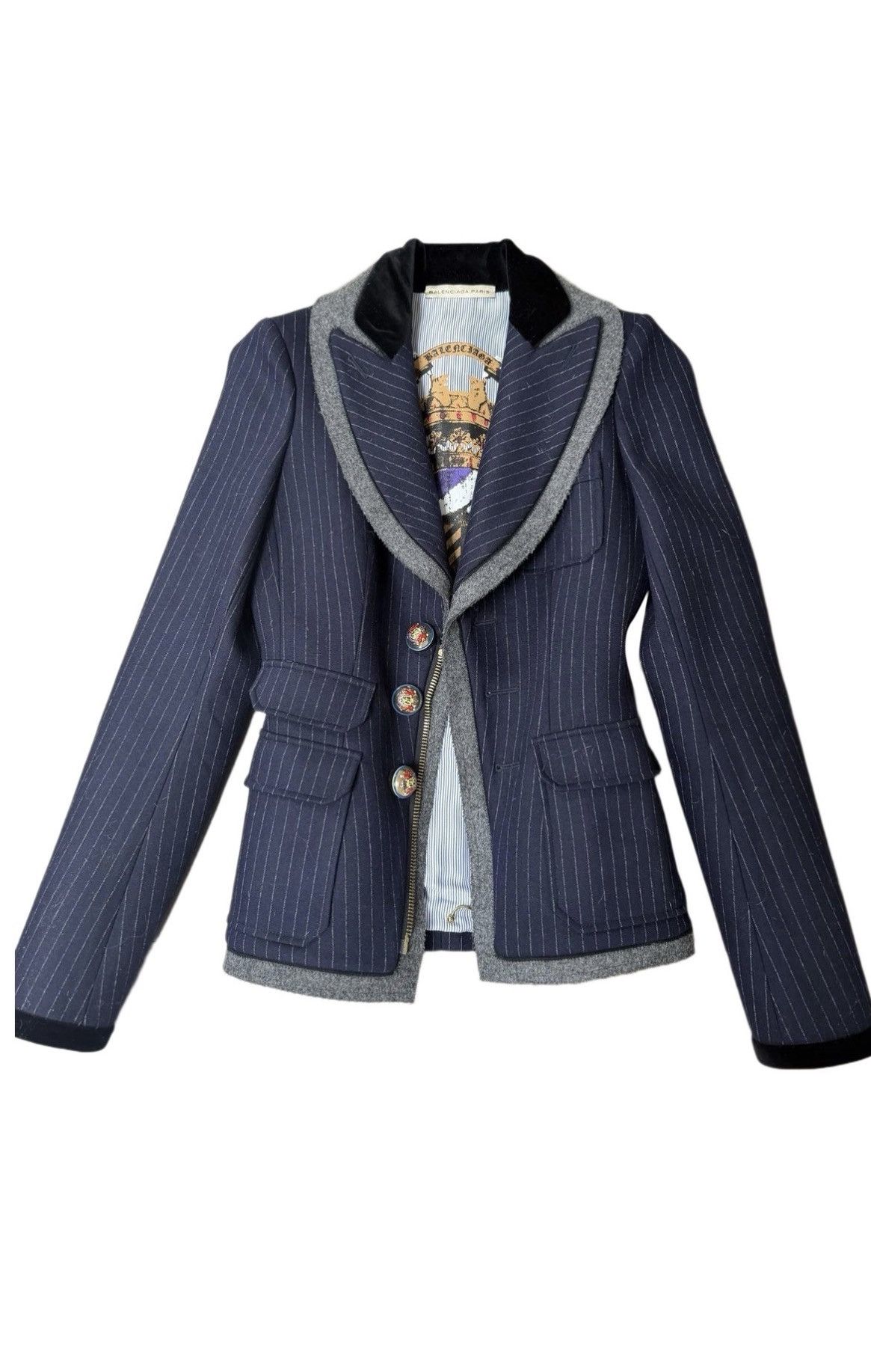 Balenciaga Balenciaga Wool blazer Size XS / US 0-2 / IT 36-38 - 1 Thumbnail