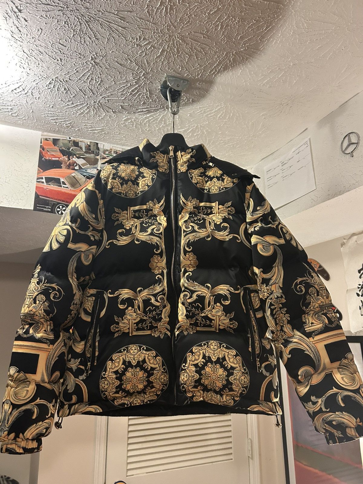 Hudson Outerwear RARE Baroque pattern puffer jacket Size US XL / EU 56 / 4 - 1 Thumbnail