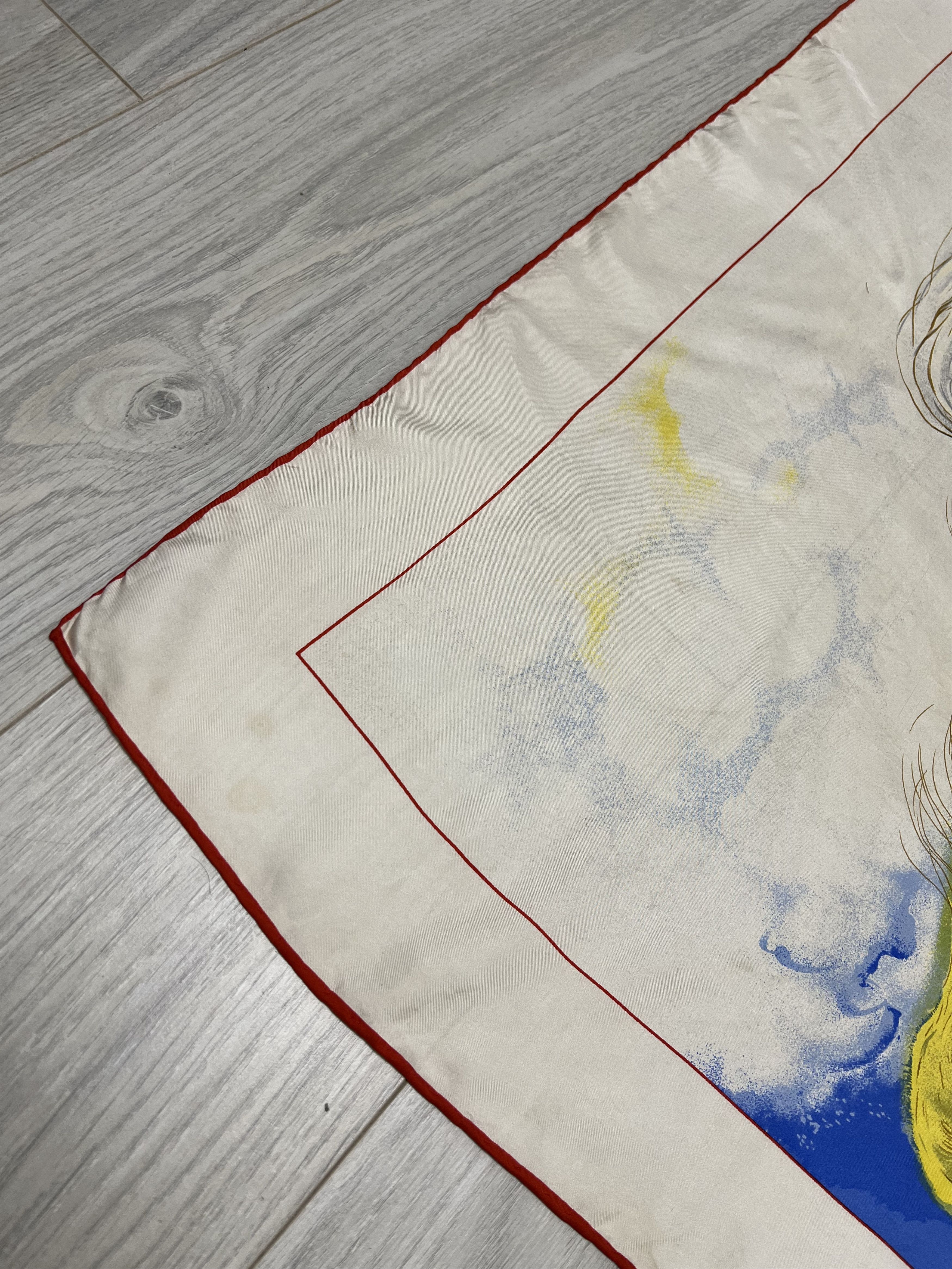 Other Salvador Dali Lady Godiva On Silk Scarf Limited Edition 1987 Size ONE SIZE - 5 Thumbnail