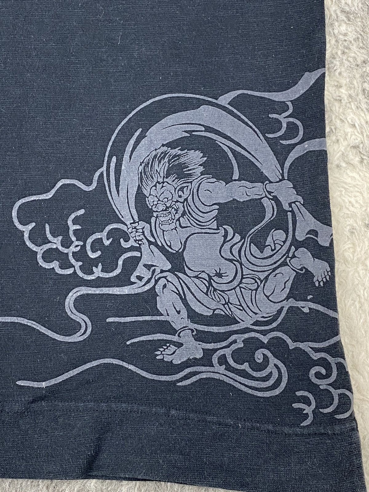 Japanese Brand KARA KURI TAMASHI Dragon Japanese Classic Sukajan Tshirt Size US M / EU 48-50 / 2 - 11 Thumbnail