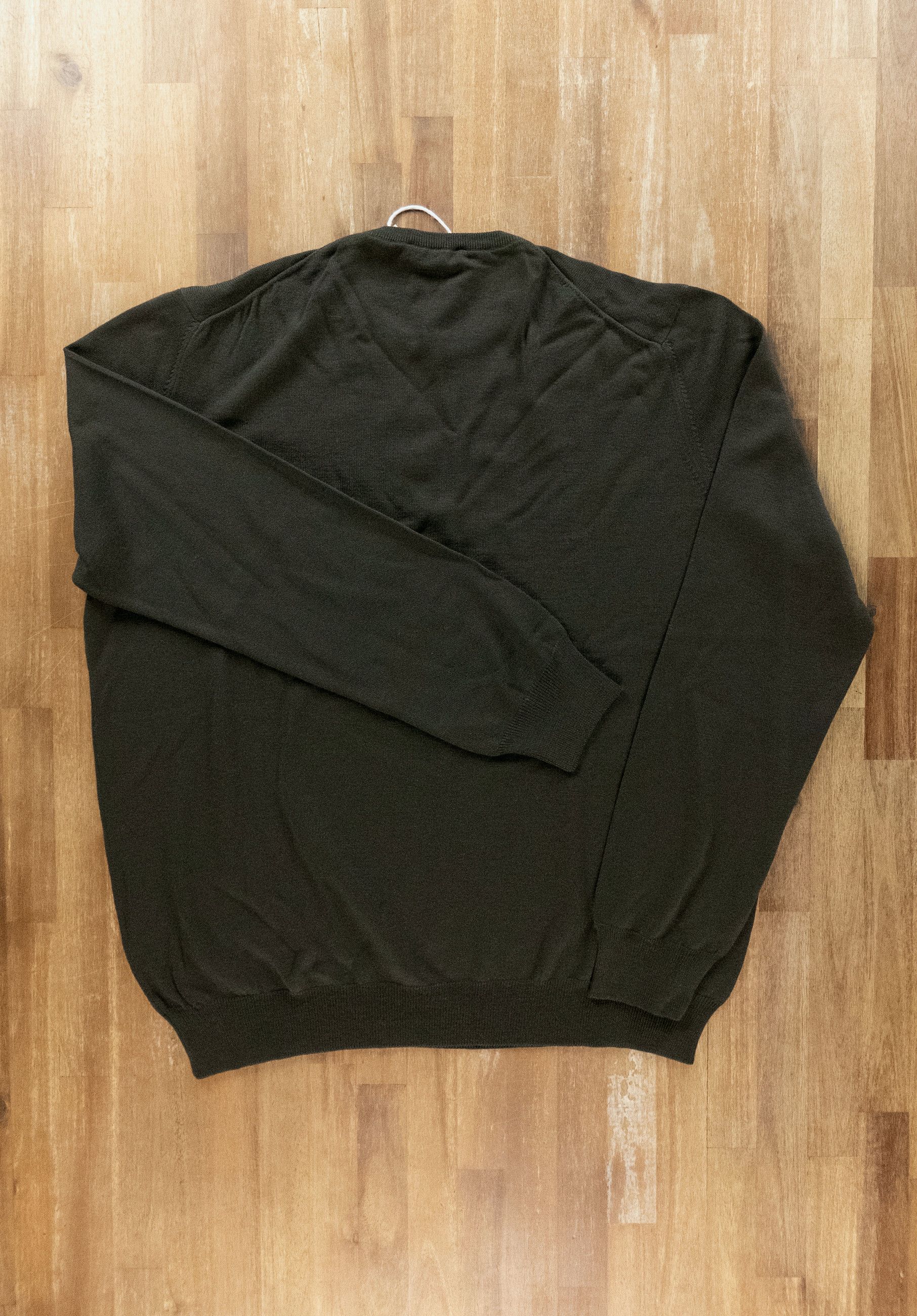 Gran Sasso GRAN SASSO for Fedele miltary green wool sweater 4XL Size US XXL / EU 58 / 5 - 6 Thumbnail
