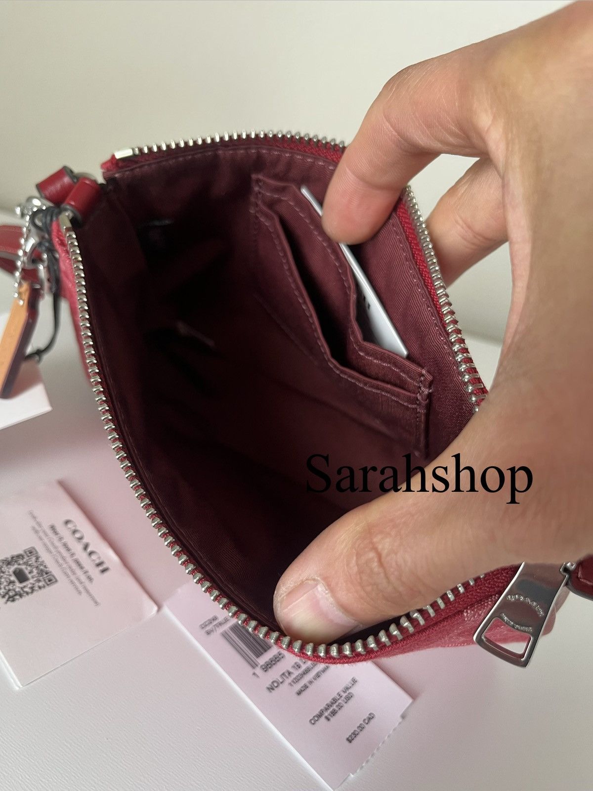 Coach Coach Nolita 19 In Signature Denim Size ONE SIZE - 9 Thumbnail