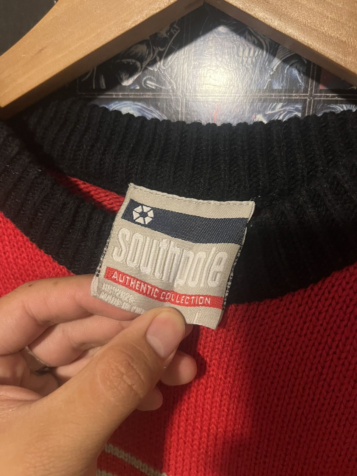 Southpole Y2K SouthPole Embroidered Knit Oversized Stripped Sweater Size US M / EU 48-50 / 2 - 5 Thumbnail