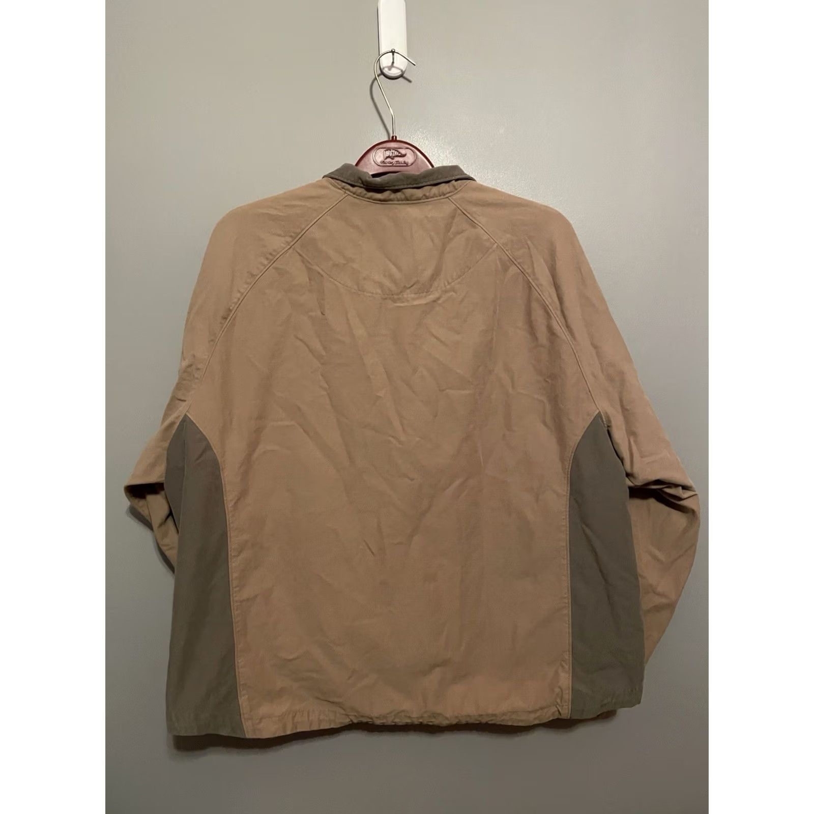 Vintage VINTAGE Woolrich Bomber Jacket Mens XL Brown 80s Polyester Shell Zip Up Cardigan Style Size US XL / EU 56 / 4 - 5 Thumbnail
