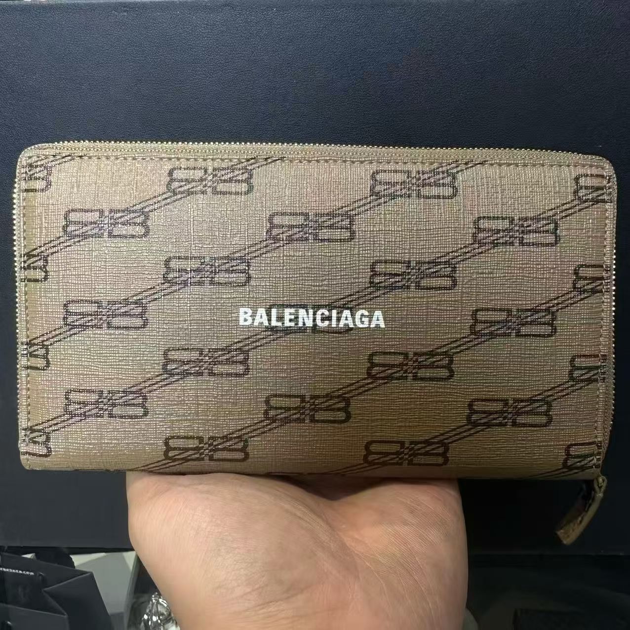 Balenciaga Balenciaga Beige Wallet one size Men Size ONE SIZE - 1 Thumbnail
