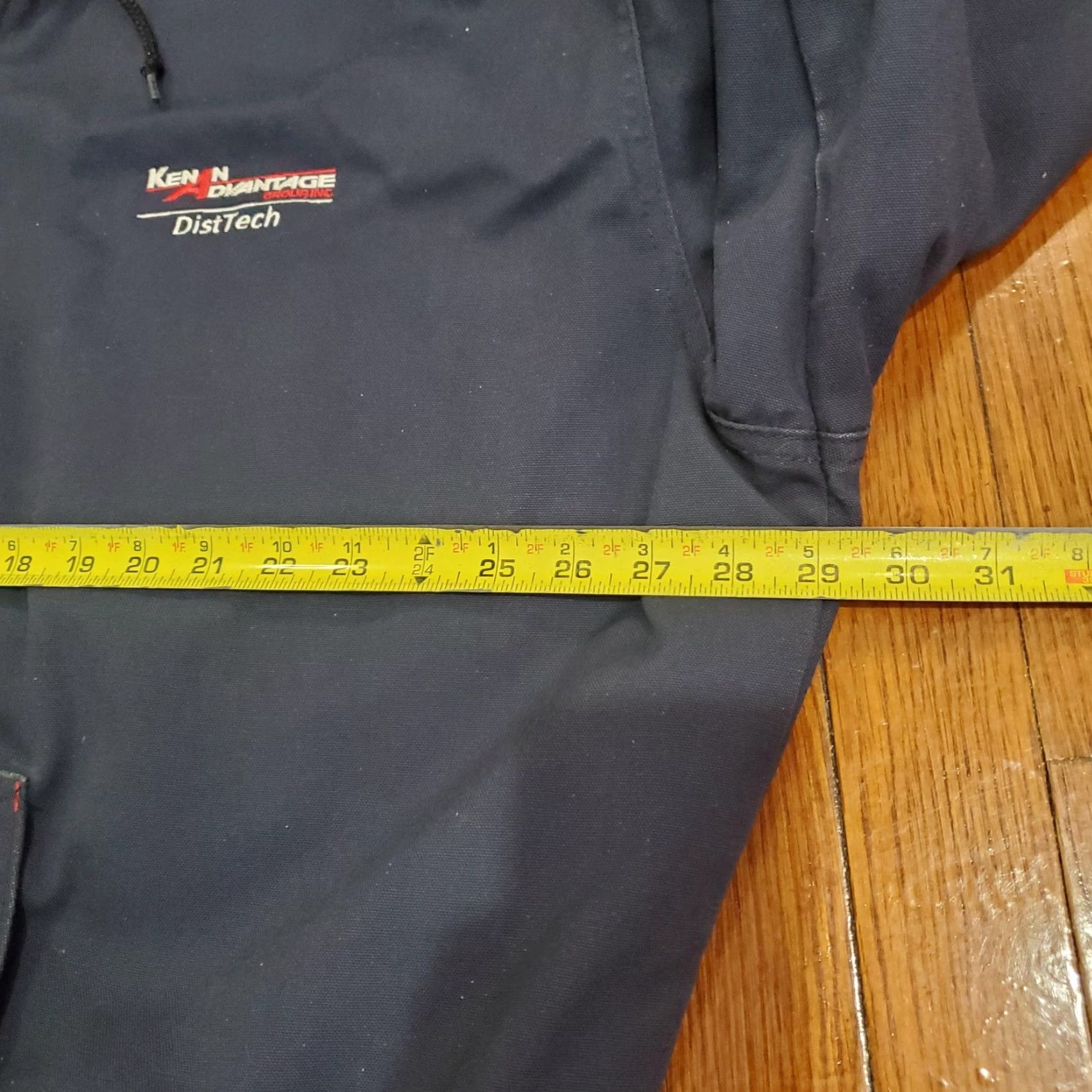 Red Kap VINTAGE Red Kap Jacket Mens 3XL Navy Hooded Insulated Workwear Zip Up Kenan Advantage USA Patriotic Embroidered Patches Logo Zip Size US XXL / EU 58 / 5 - 7 Thumbnail