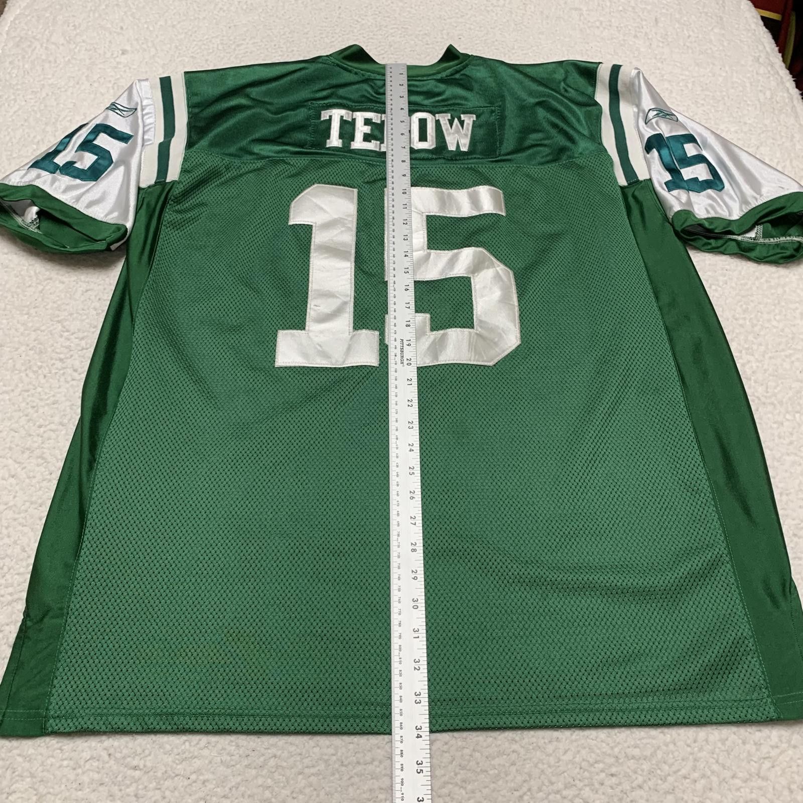 Reebok VTG Reebok NY Jets Tim Tebow #15 Jersey Sz 56 Green Size US M / EU 48-50 / 2 - 9 Thumbnail