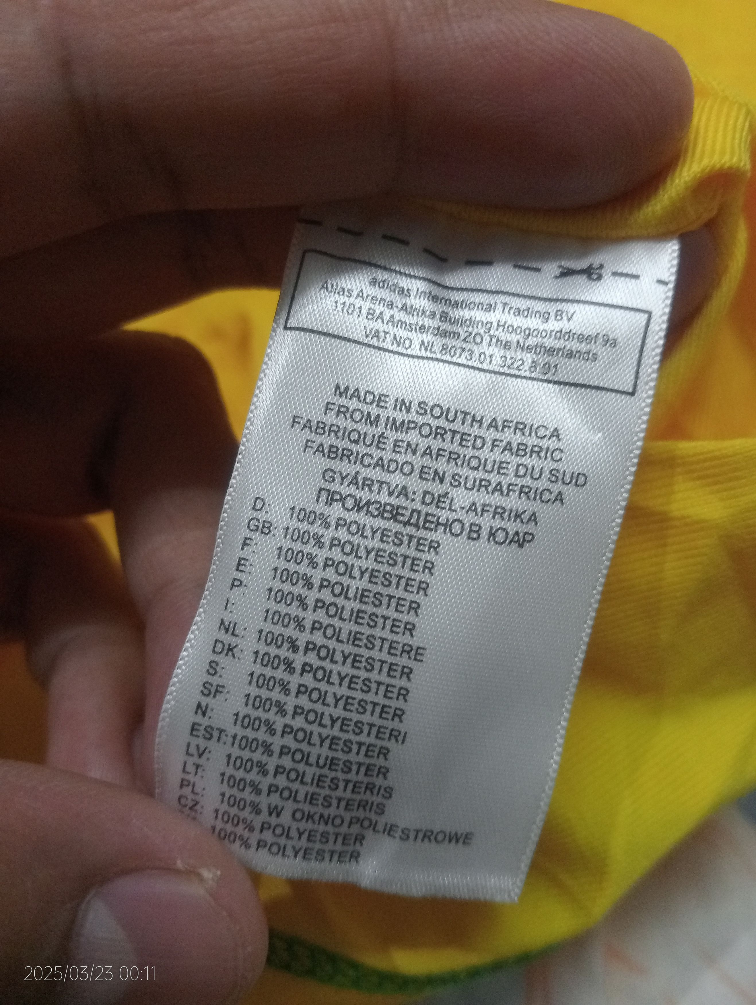Adidas Vintage Adidas South Africa World Cup Jersey Size US M / EU 48-50 / 2 - 8 Thumbnail