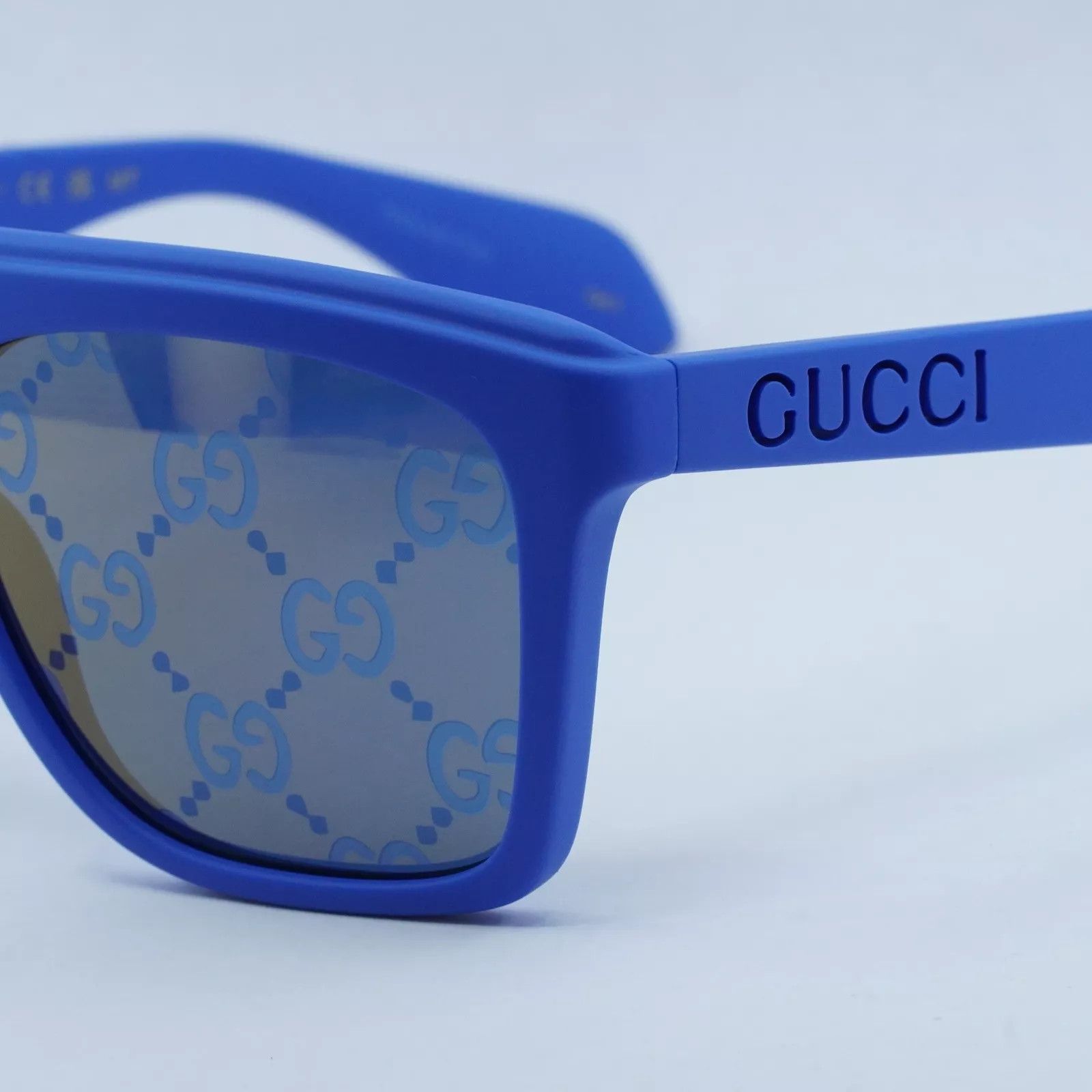 Gucci NEW GUCCI GG1570S-004 Blue Size ONE SIZE - 3 Thumbnail