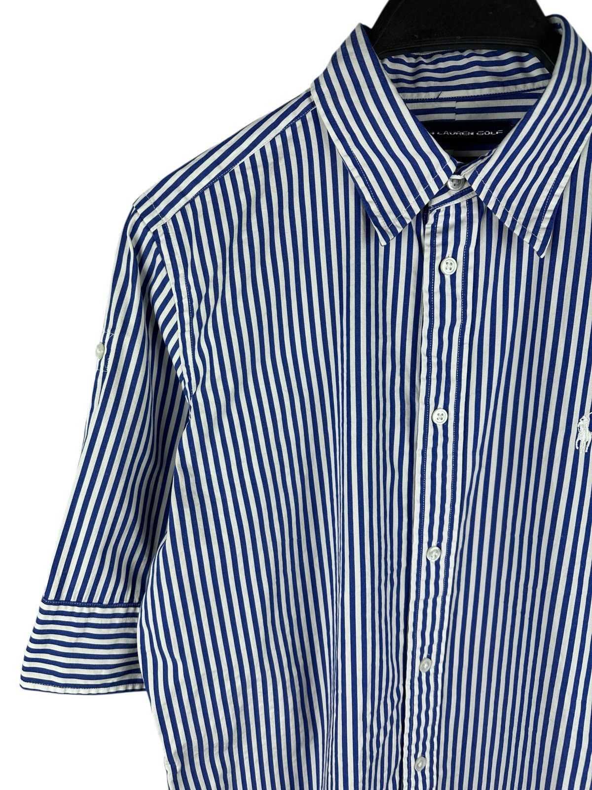 Ralph Lauren Ralph Lauren Golf Striped Shirt Short Sleeve Button Up Size L / US 10 / IT 46 - 2 Thumbnail