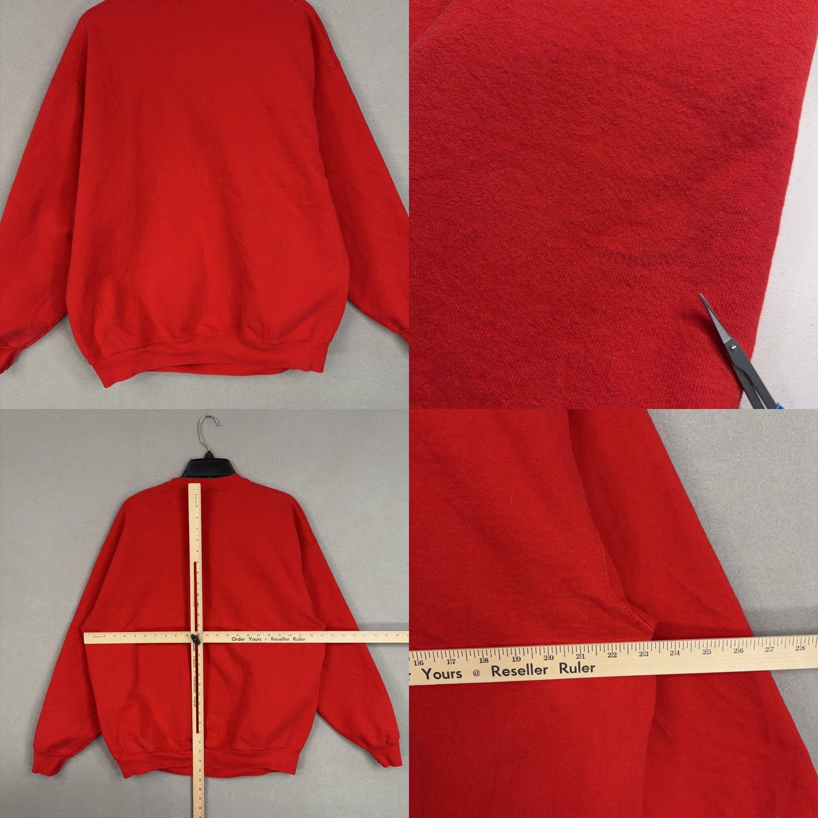 Fruit Of The Loom VINTAGE Fruit of the Loom Sweatshirt Mens XL Red Tigress Woods Graphic 90s Funny Sports Parody USA Size US XL / EU 56 / 4 - 8 Thumbnail