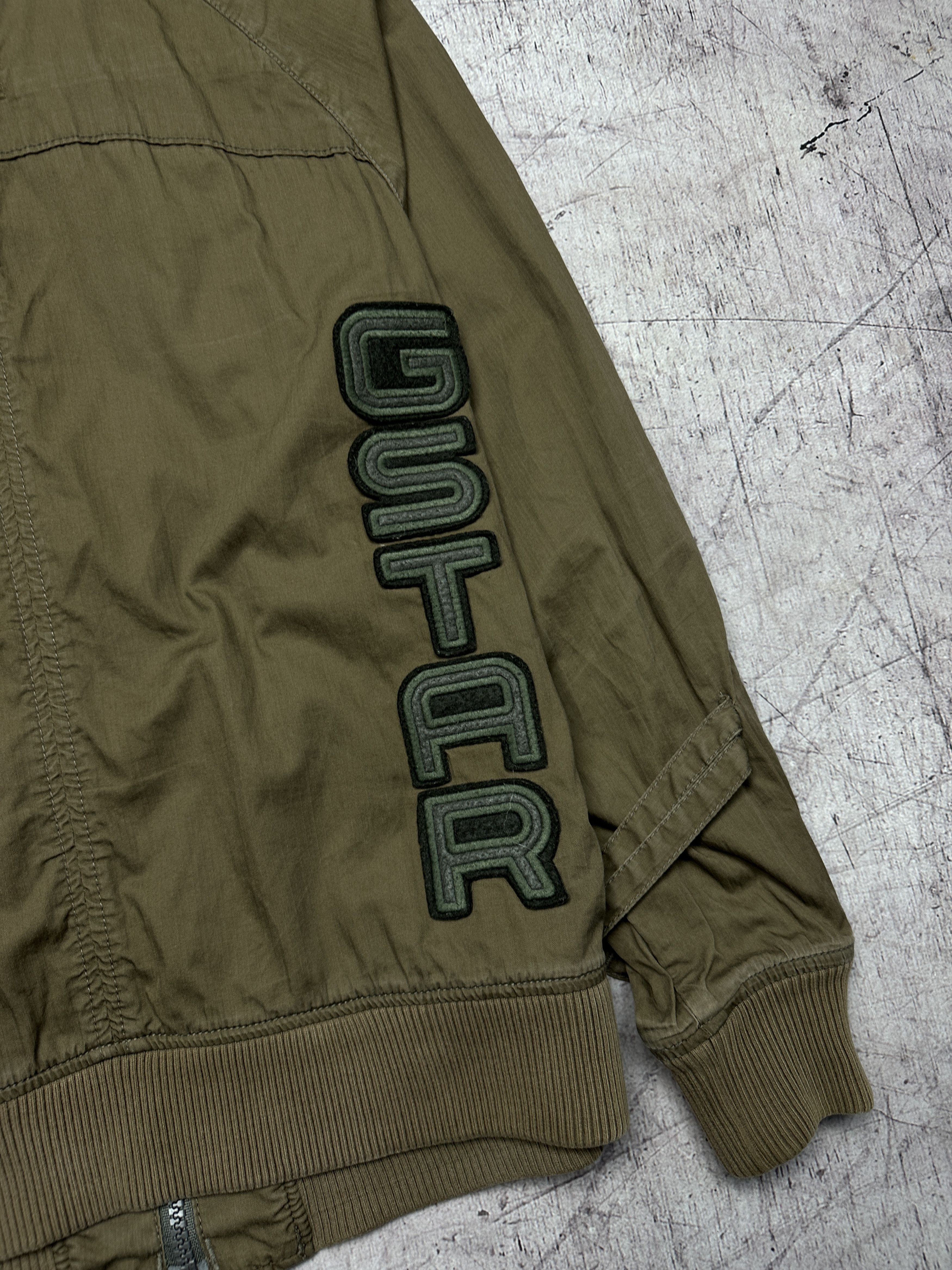G-Star G Star Raw Vintage Mens Astron Art Bomber Jacket Size US XL / EU 56 / 4 - 12 Thumbnail