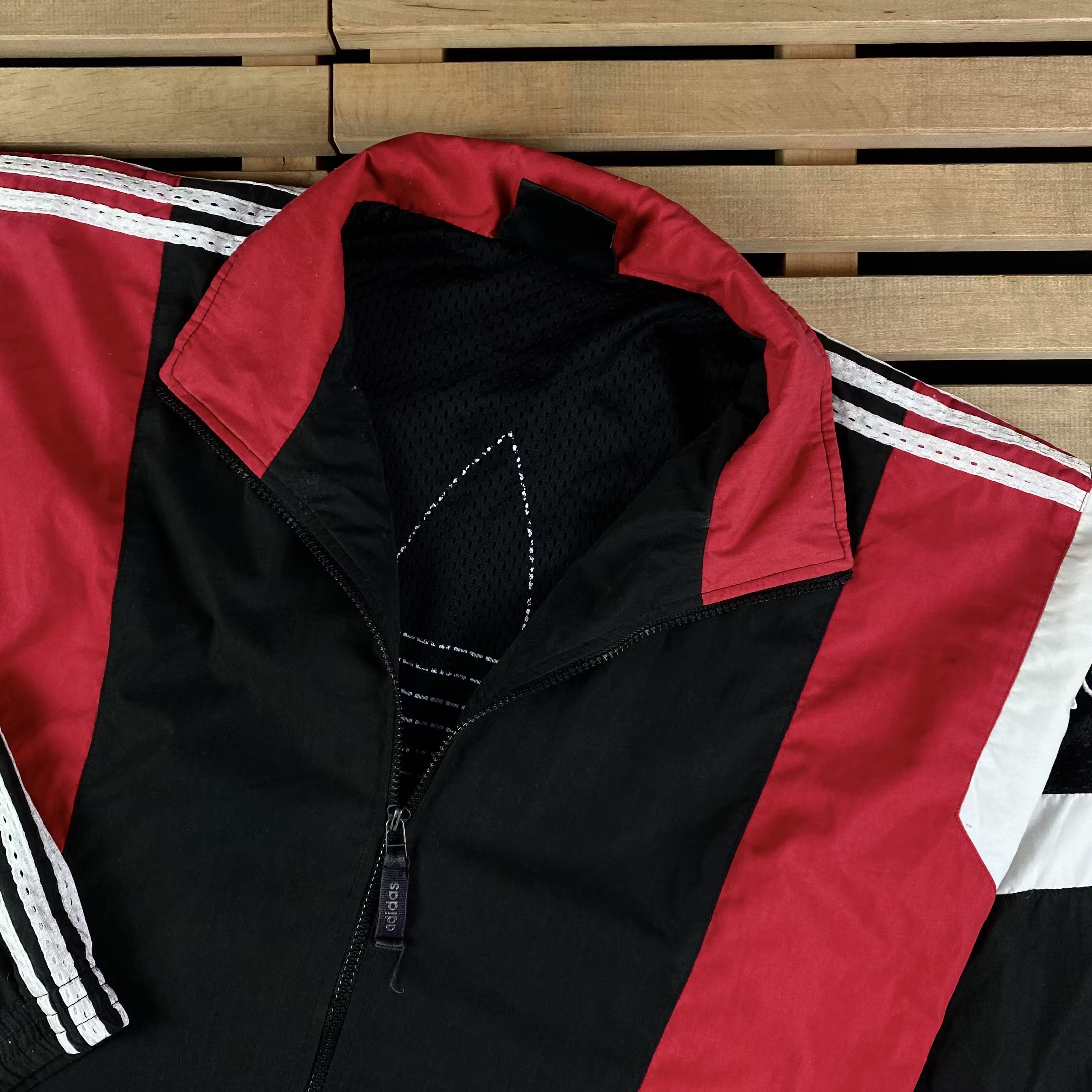 Adidas × Vintage Men’s Bomber Jacket Adidas Vintage Big Logo Back Size L Size US L / EU 52-54 / 3 - 2 Thumbnail