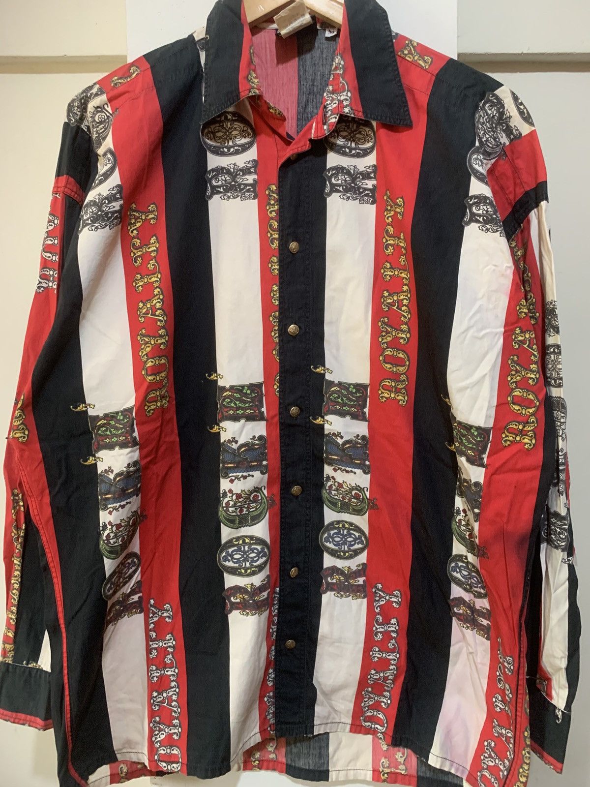 Versace VINTAGE GIANNI VERSACE AOP SHIRT Size US M / EU 48-50 / 2 - 5 Thumbnail