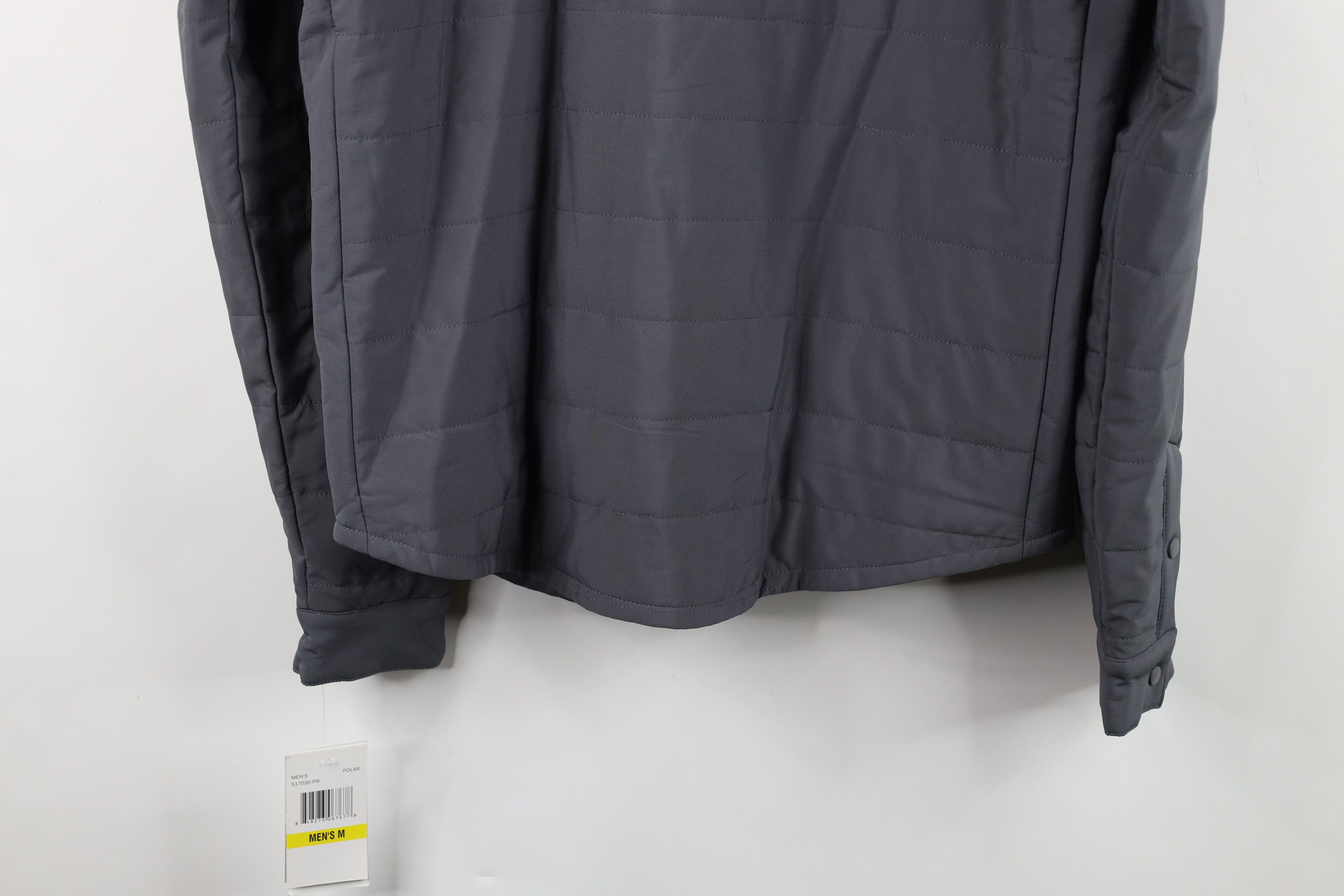 Spyder New w Defects Spyder Transit Full Button Shirt Jacket Gray Size US M / EU 48-50 / 2 - 18 Thumbnail