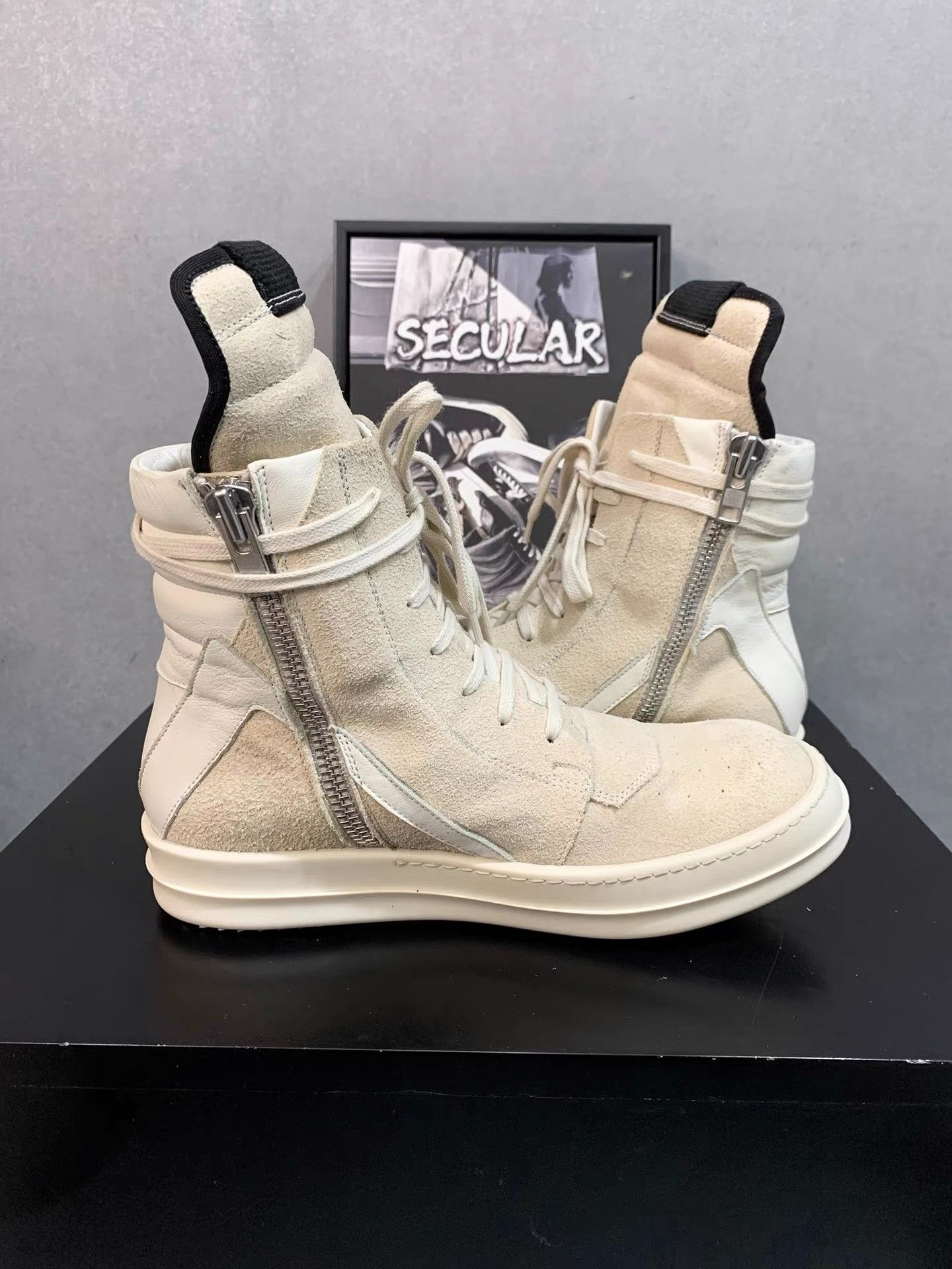 Rick Owens Rick Owens Wheat Color Inverted Triangle Shoes K34 Size US 8 / IT 38 - 5 Thumbnail