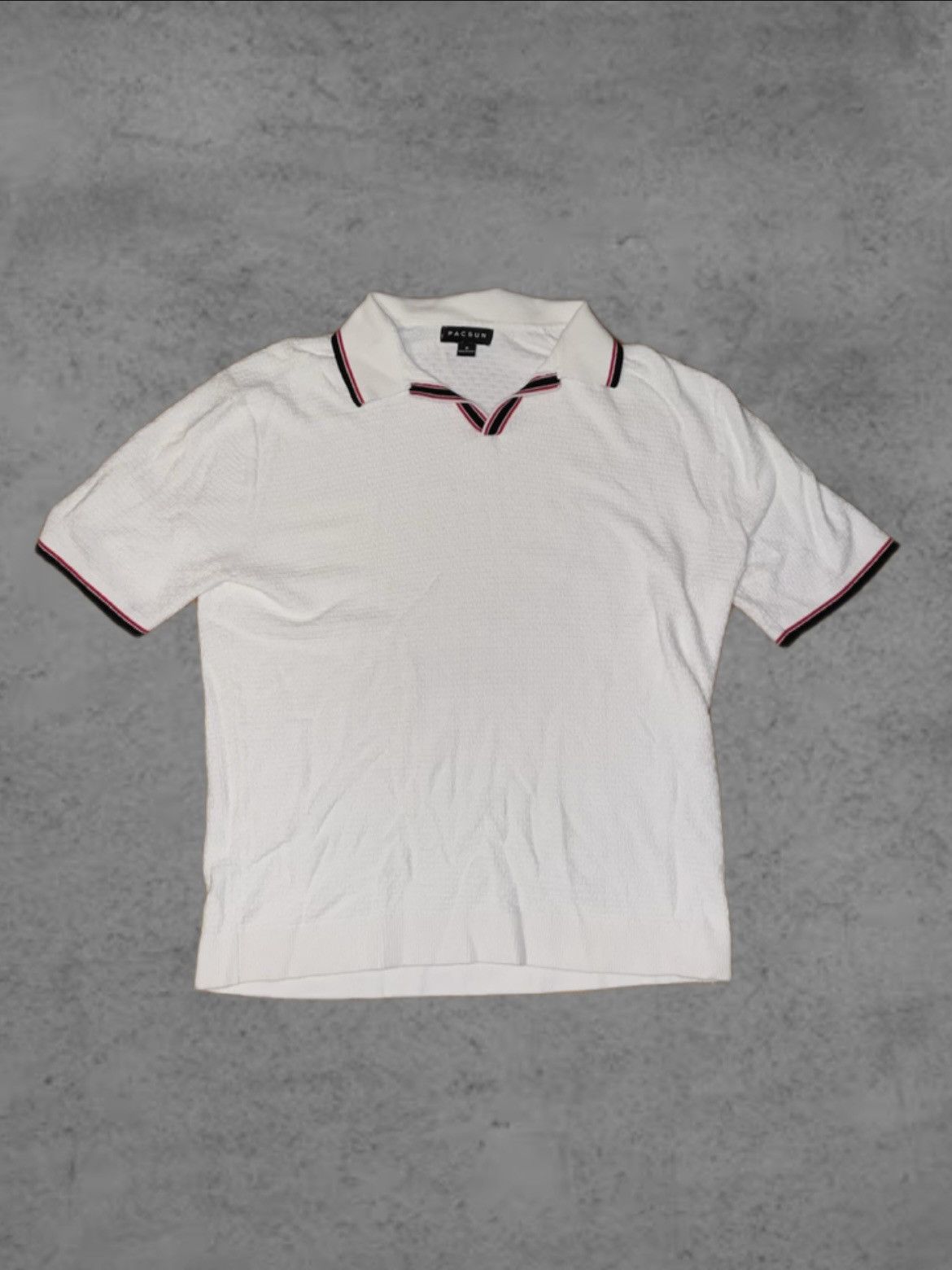 Pacsun White Pacsun Polo Tee Size US M / EU 48-50 / 2 - 1 Thumbnail