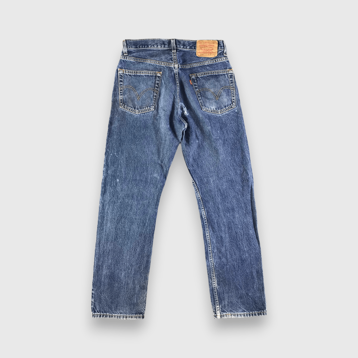 Levi's Vintage Blue Wash Levis 505 Jeans-J3713 Size US 32 / EU 48 - 2 Thumbnail