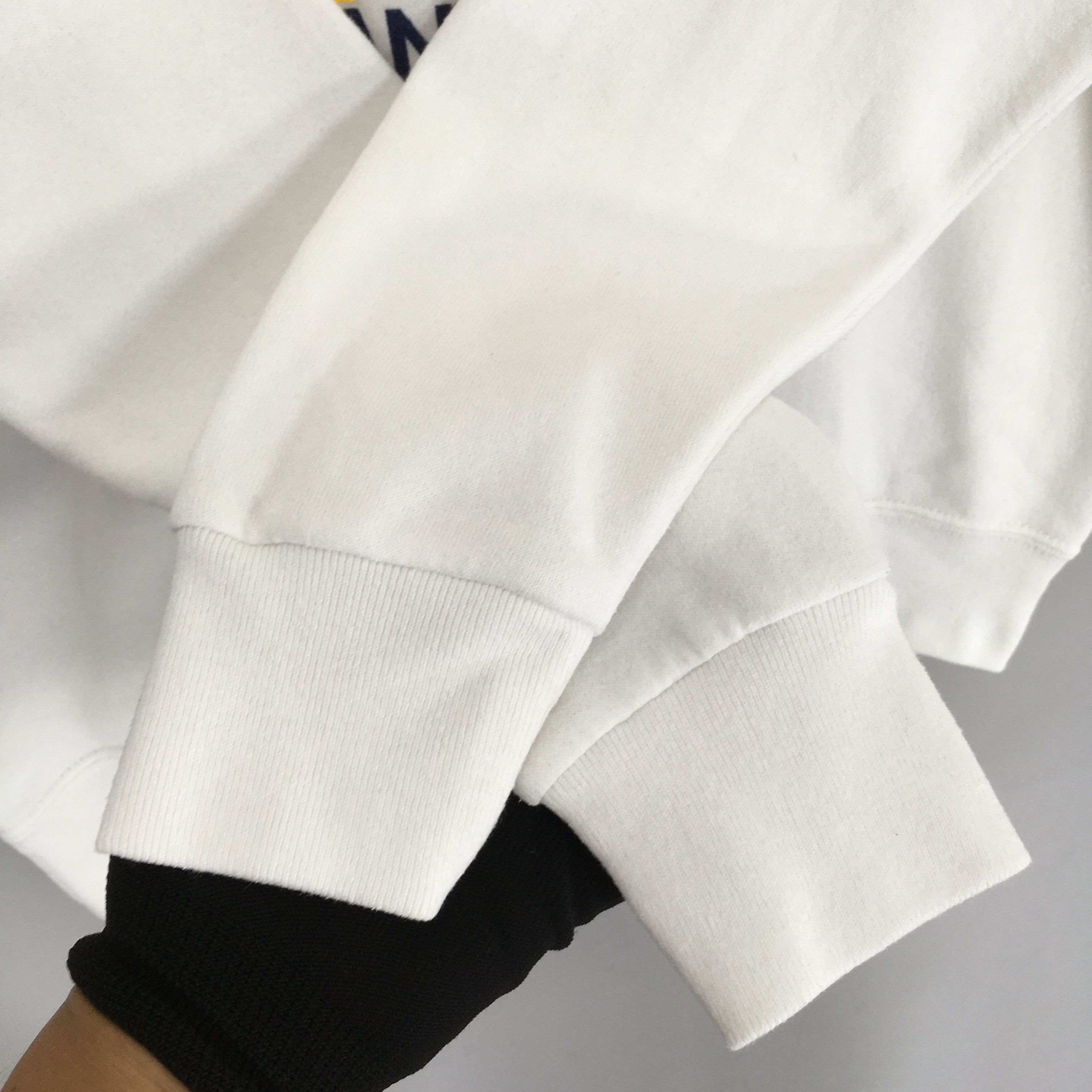 Vintage Vintage 90s United States Navy White Sweatshirt Large Size US L / EU 52-54 / 3 - 4 Thumbnail
