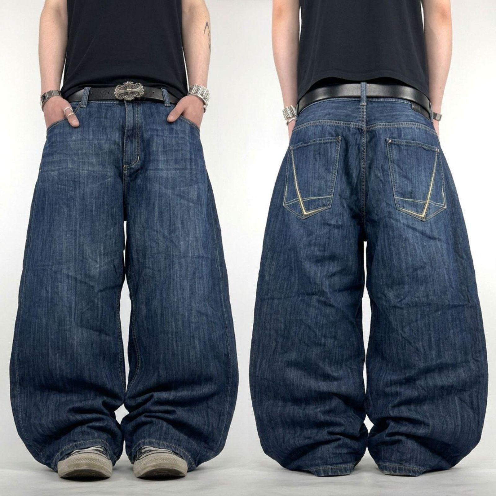 Sean John × Vintage Vintage Sean John Baggy Fit Wide Leg Denim