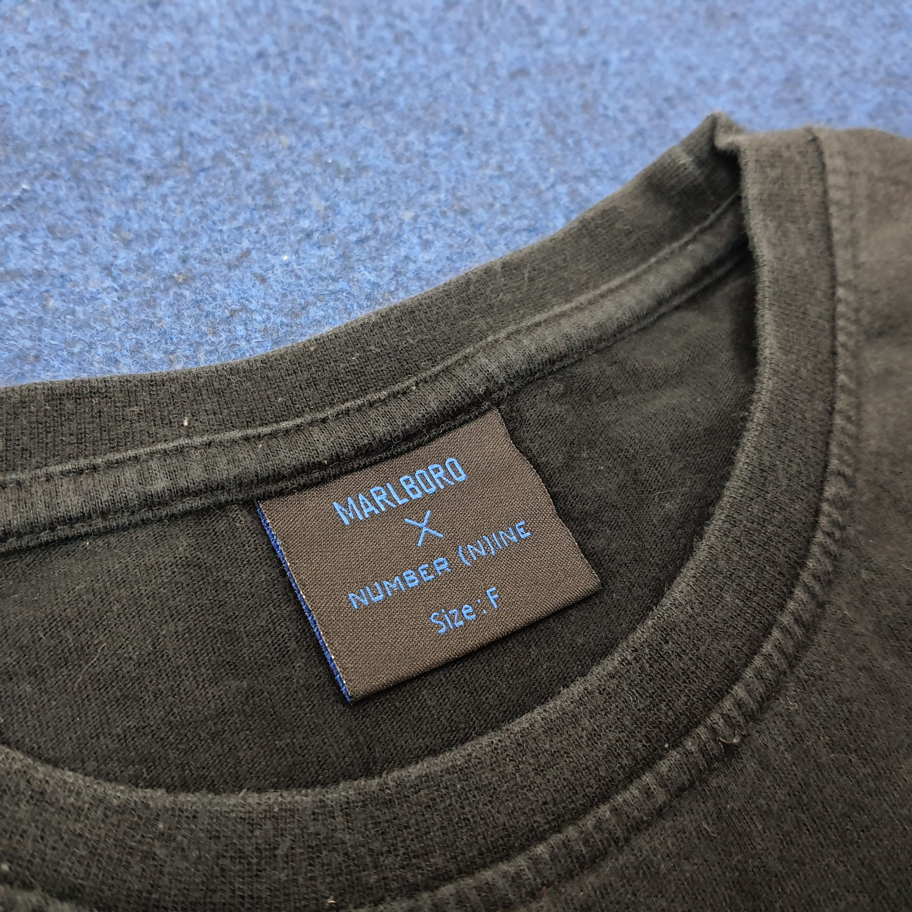 Number (N)ine Vintage MARLBORO x Number Nine Japan Tshirt C267N29 Size US M / EU 48-50 / 2 - 4 Thumbnail