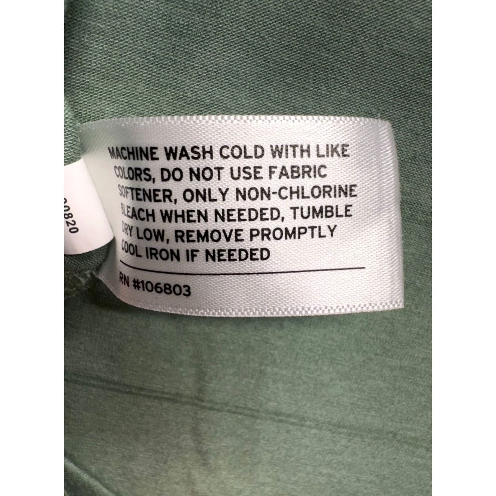 CO VINTAGE Women’s Alaskan Hardwear by Duluth Trading Co T-Shirt XL Green Striped Pattern Womens (Like New) Size XL / US 12-14 / IT 48-50 - 8 Thumbnail