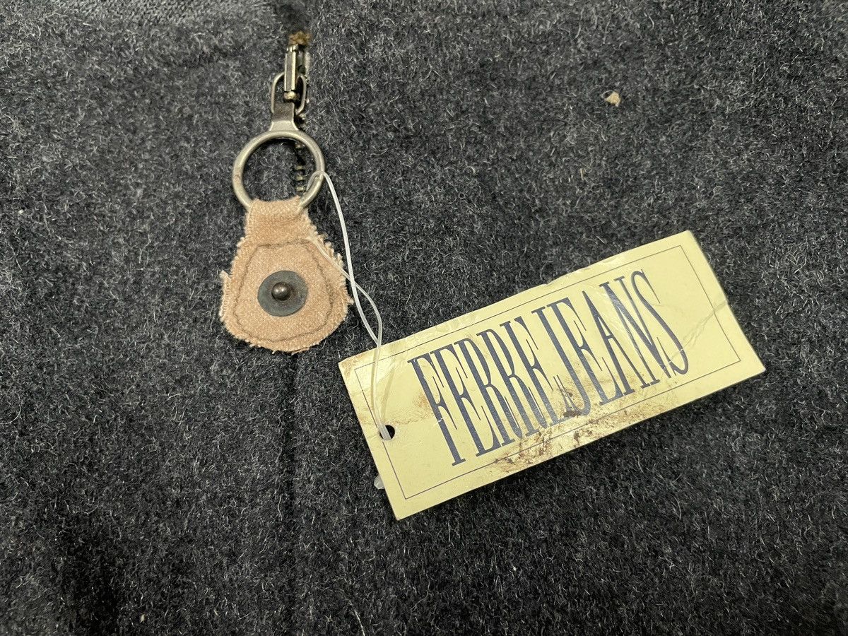 Ferre × Gianfranco Ferre × Vintage Vintage Ferre Jeans wool bomber jacket size 42 Size US XL / EU 56 / 4 - 3 Thumbnail