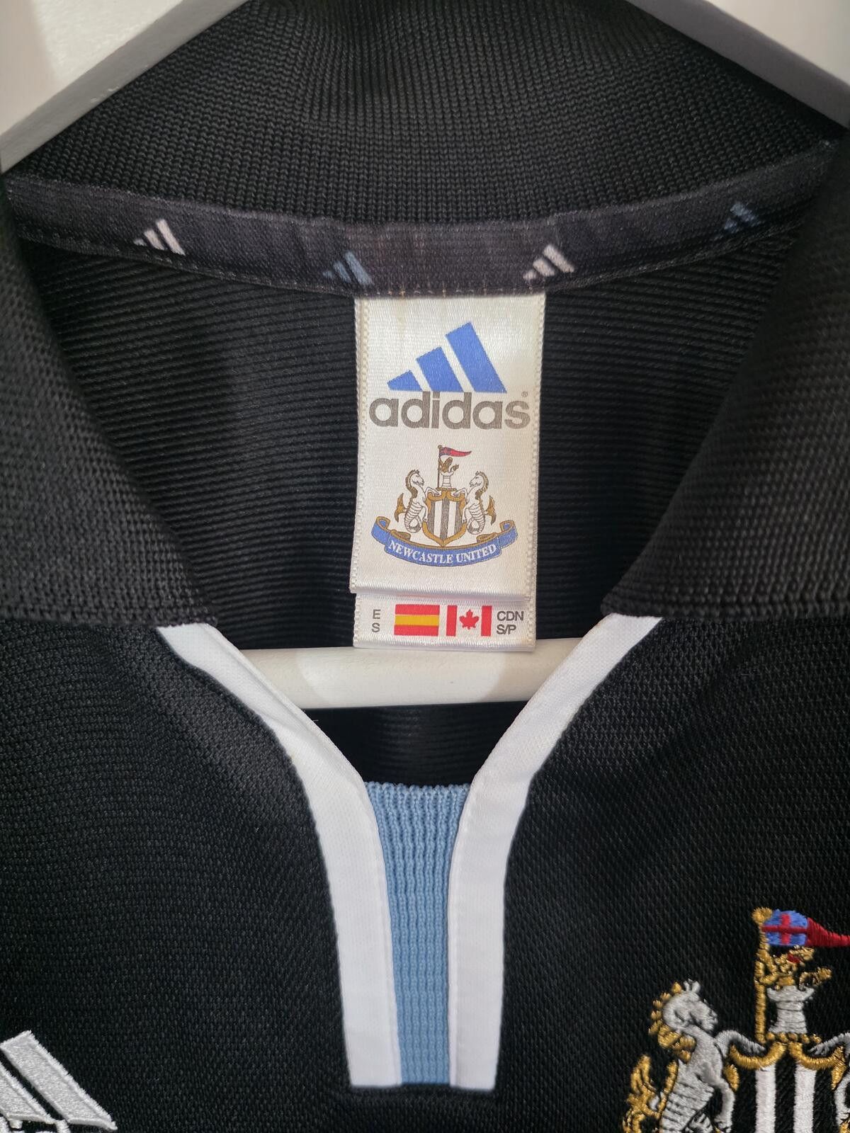 Adidas Newcastle United 2000/01 Adidas Away Shirt - Youths Size US XS / EU 42 / 0 - 3 Thumbnail