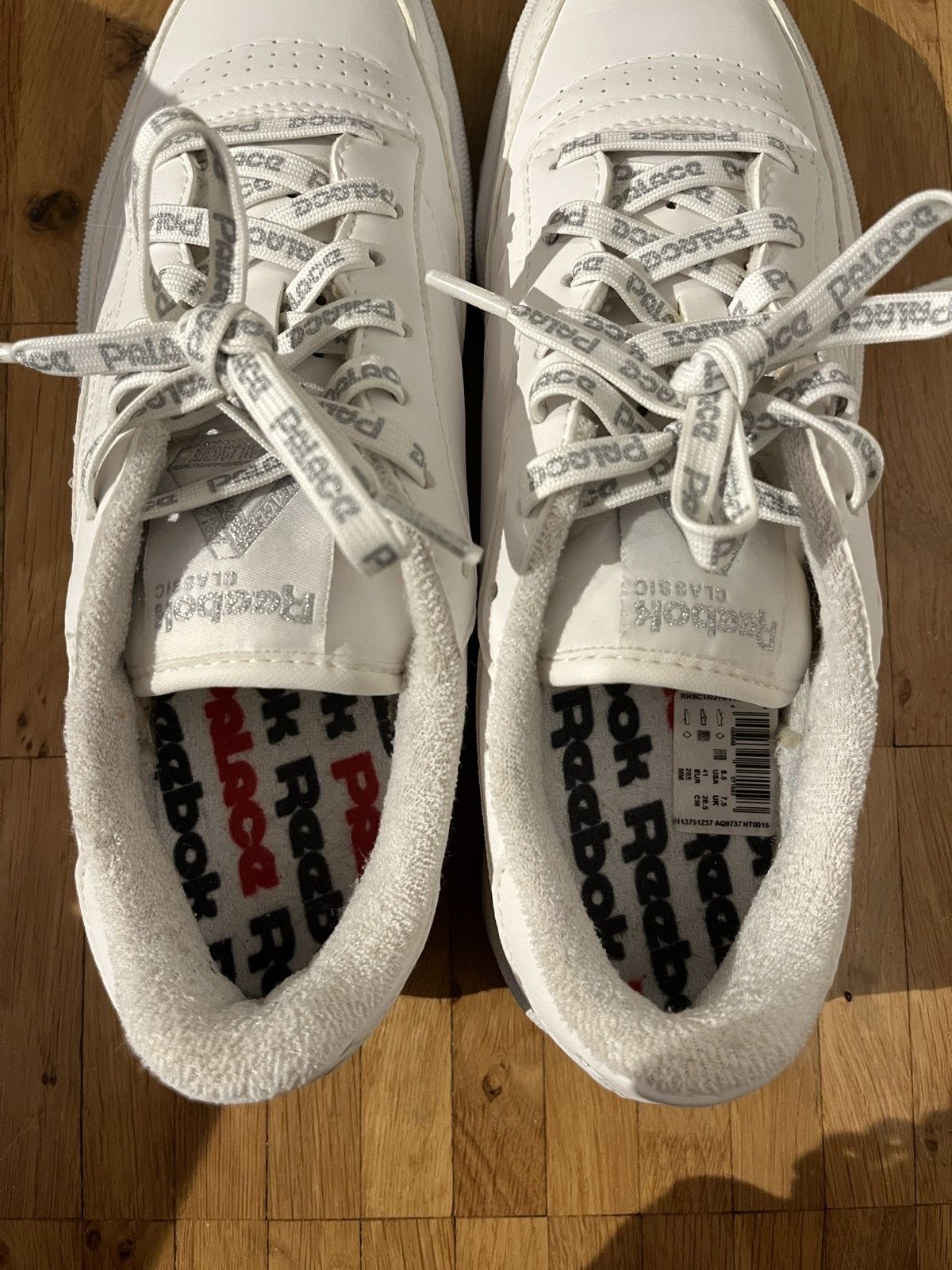 Palace × Reebok Palace Reebok club C85 Size US 8.5 / EU 41-42 - 6 Thumbnail