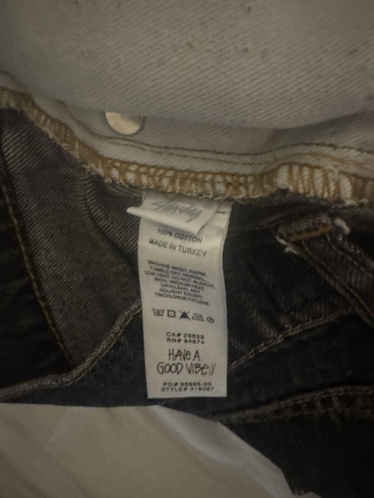 Stussy Stussy "Big Ol" Jeans Size US 32 / EU 48 - 6 Thumbnail