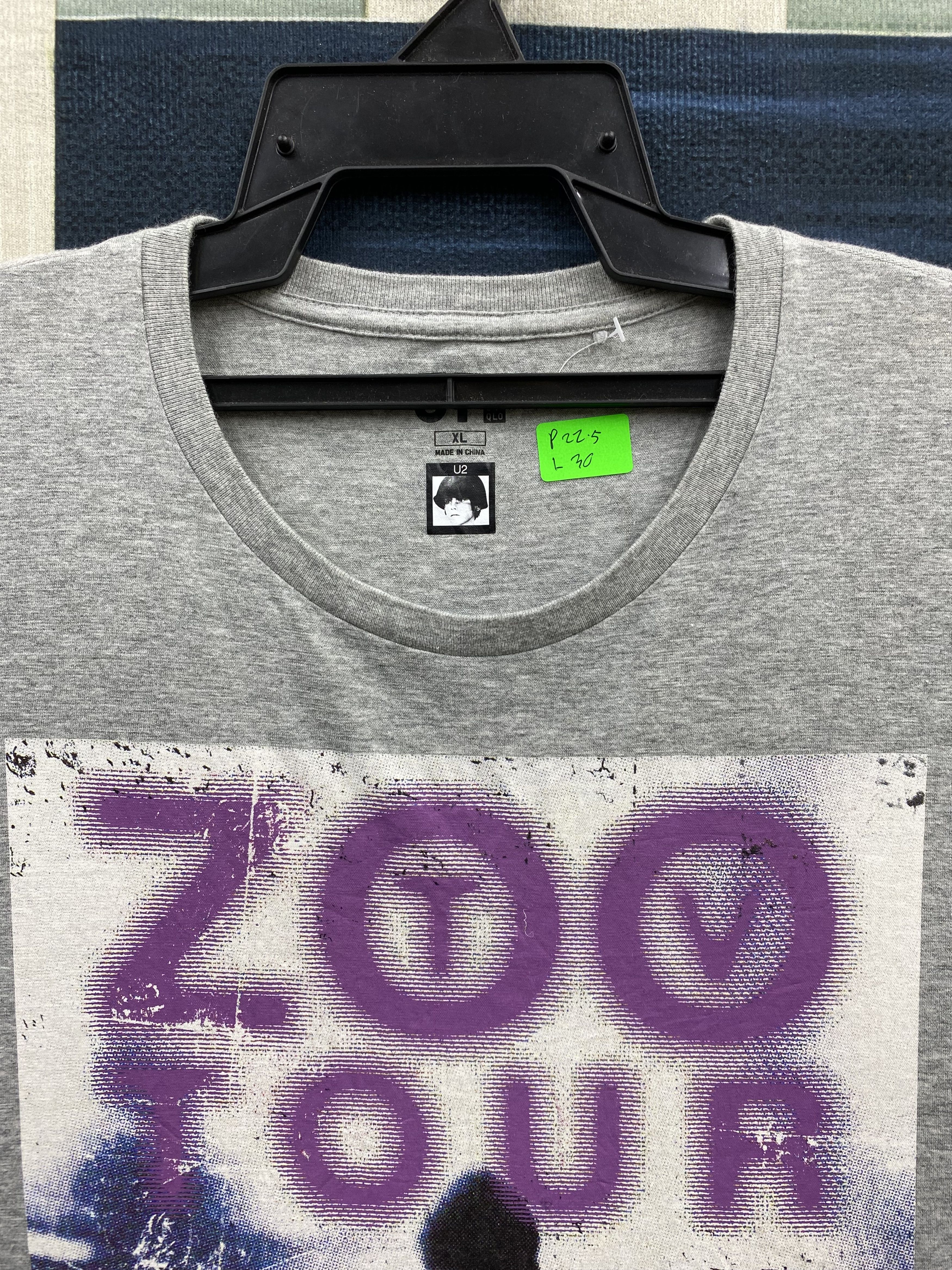 Band Tees Band U2 Zoo TV Tour by Uniqlo T-Shirt Size US XL / EU 56 / 4 - 4 Thumbnail
