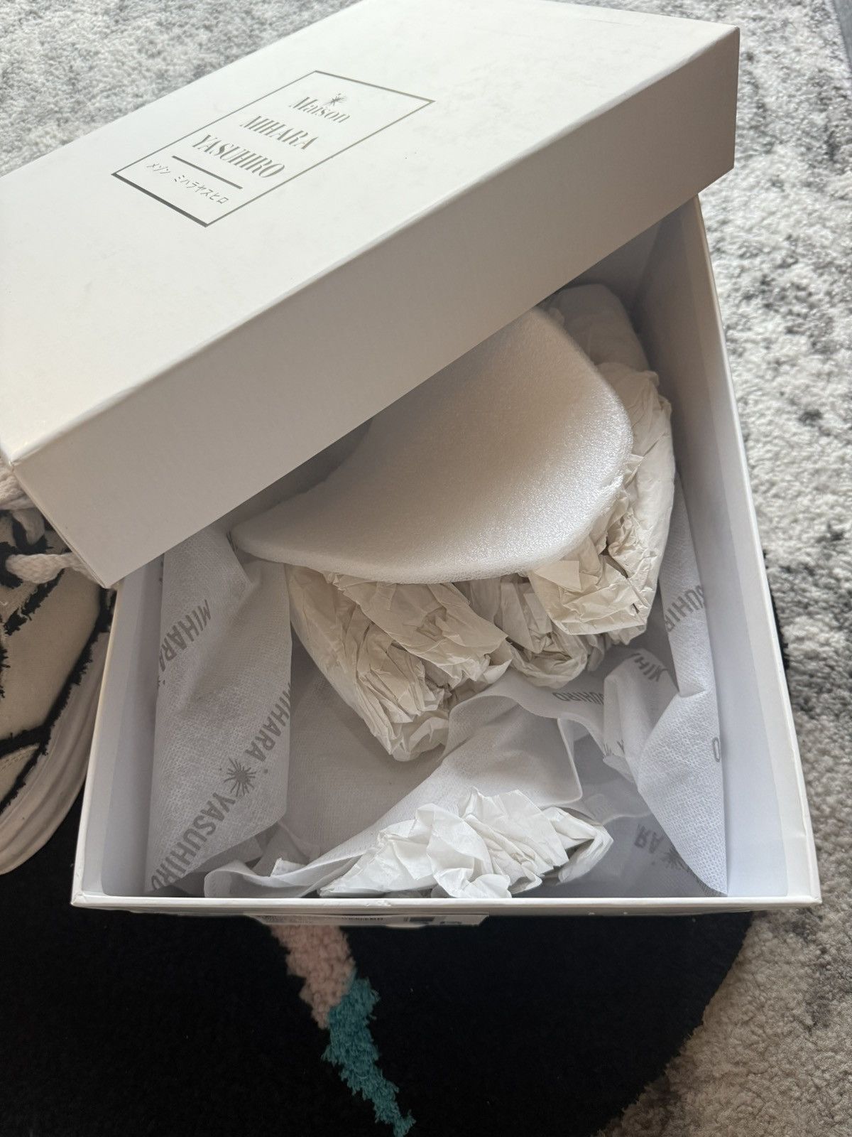 Maison MIHARA YASUHIRO Maison MIHARA YASUHIRO Peterson Low OG Overhanging Sneakers Size US 9 / EU 42 - 9 Thumbnail