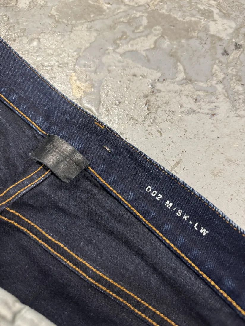 Designer × Saint Laurent Paris × Vintage SS2021 Saint Laurent Blue Selvedge Denim Slim Jeans Size US 31 - 11 Thumbnail