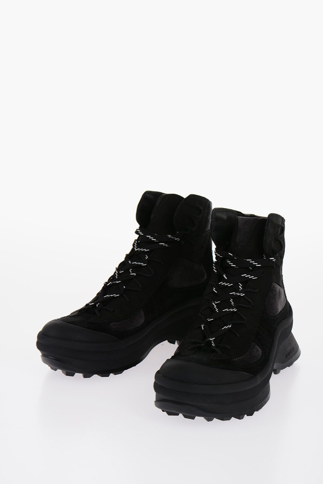 Jil Sander og1mm0625 Vibram Sole Suede Trek Booties in Black Size US 9 / EU 42 - 2 Thumbnail