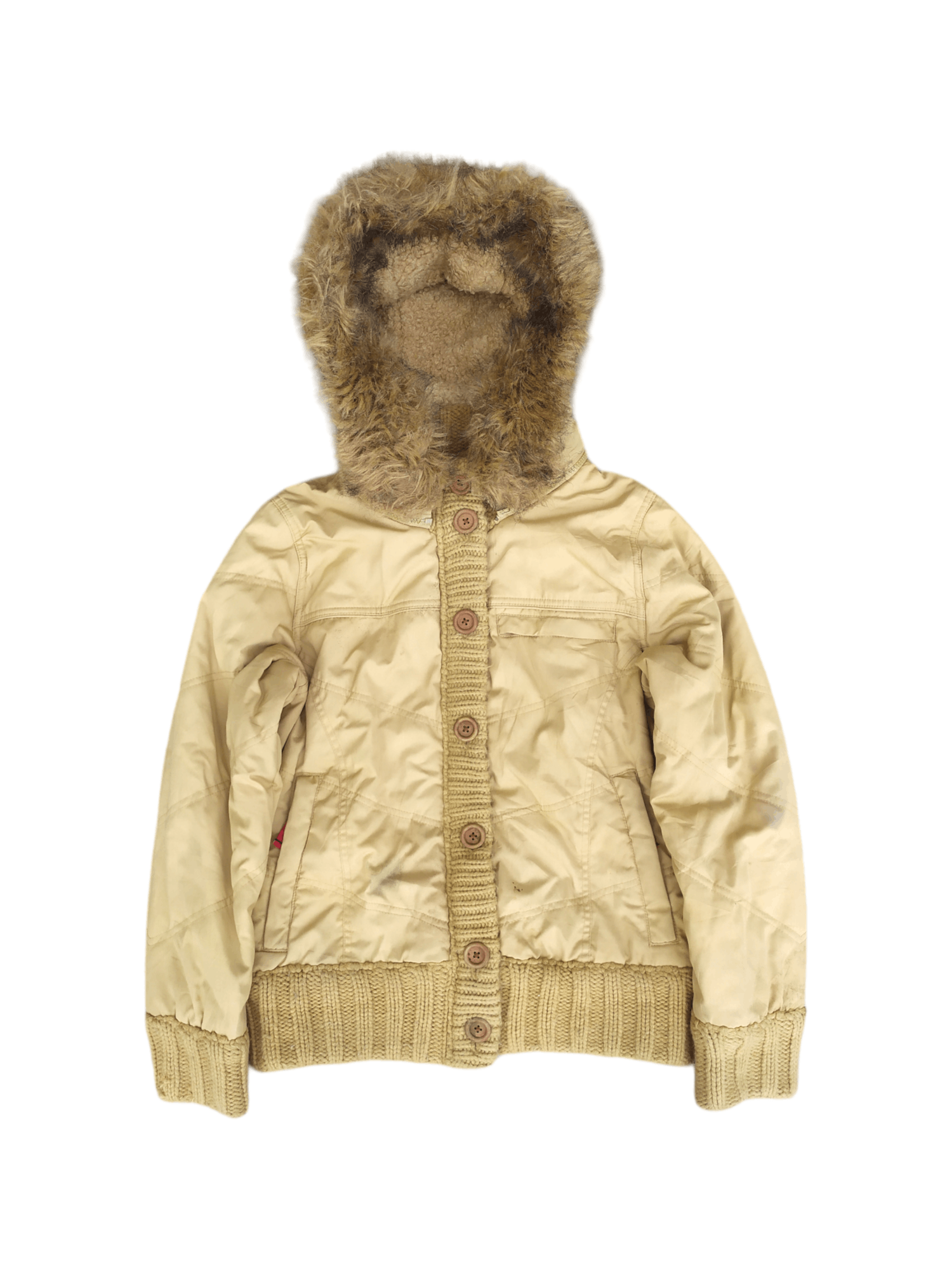 RAPUA Fur Hoodie Jacket