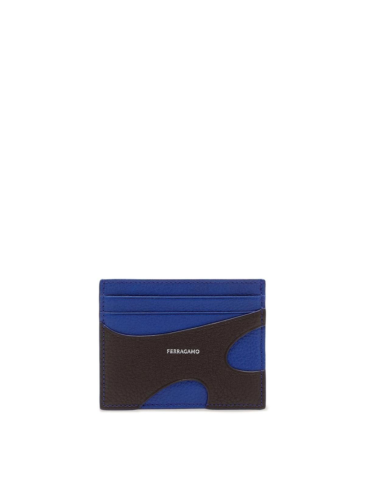 Salvatore Ferragamo o1s1rm0924 Size: OS / Wallet in Blue/Black Size ONE SIZE - 1 Thumbnail