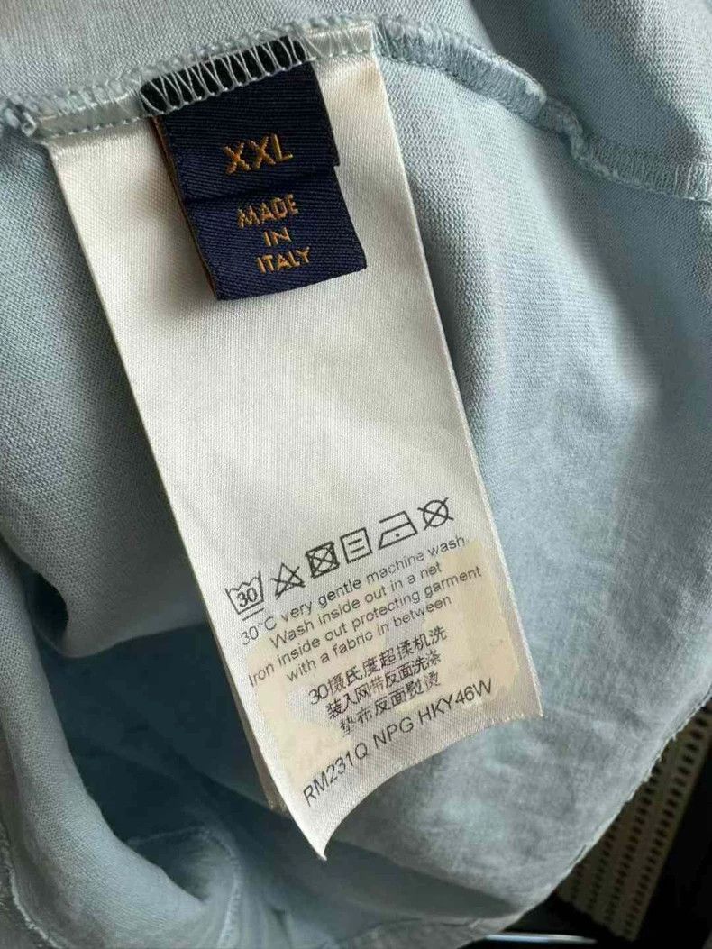 Louis Vuitton Louis Vuitton Haze blue gradient short sleeves Size US XXL / EU 58 / 5 - 4 Thumbnail