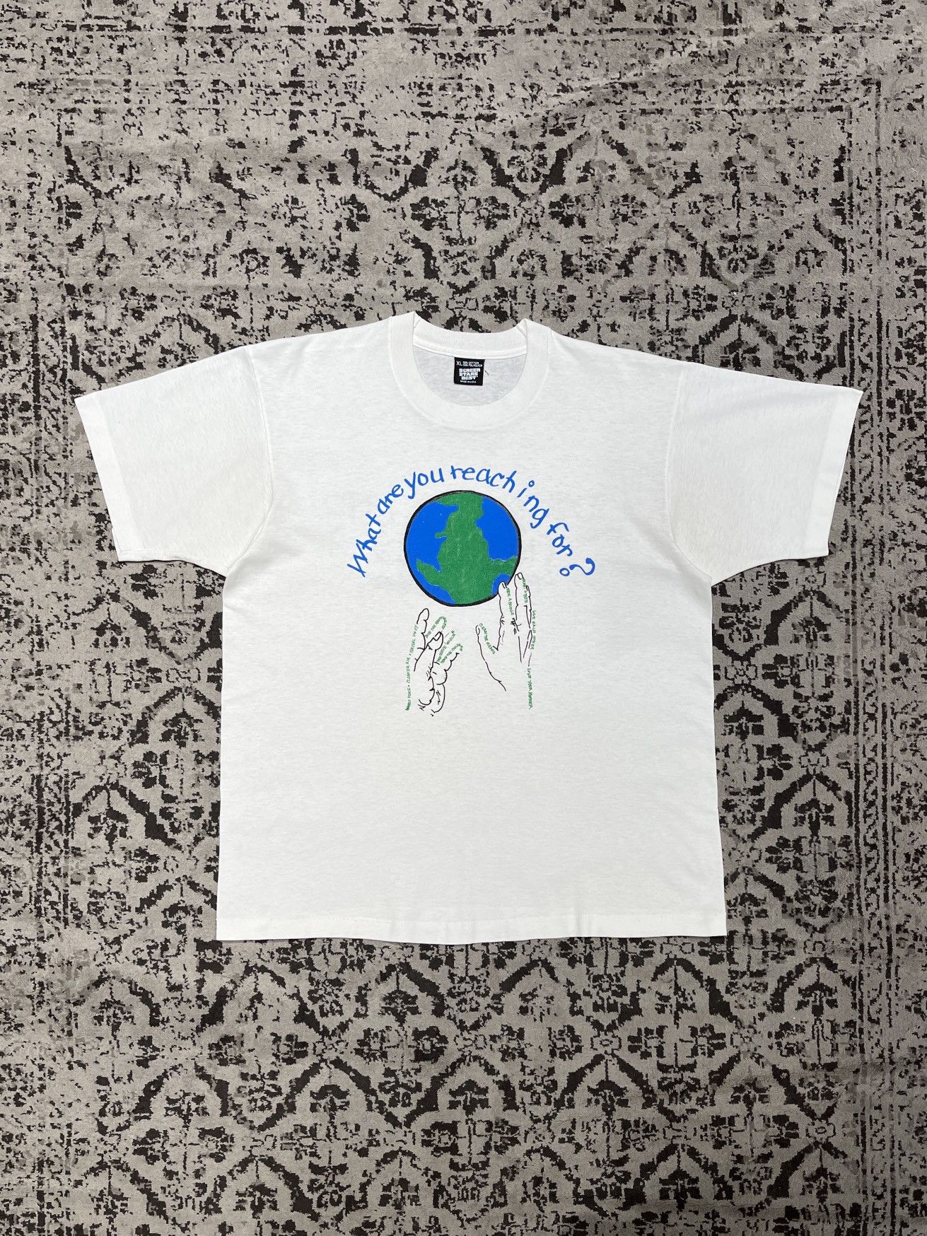 Vintage Vintage 90’s Earth Day Size US XL / EU 56 / 4 - 1 Thumbnail