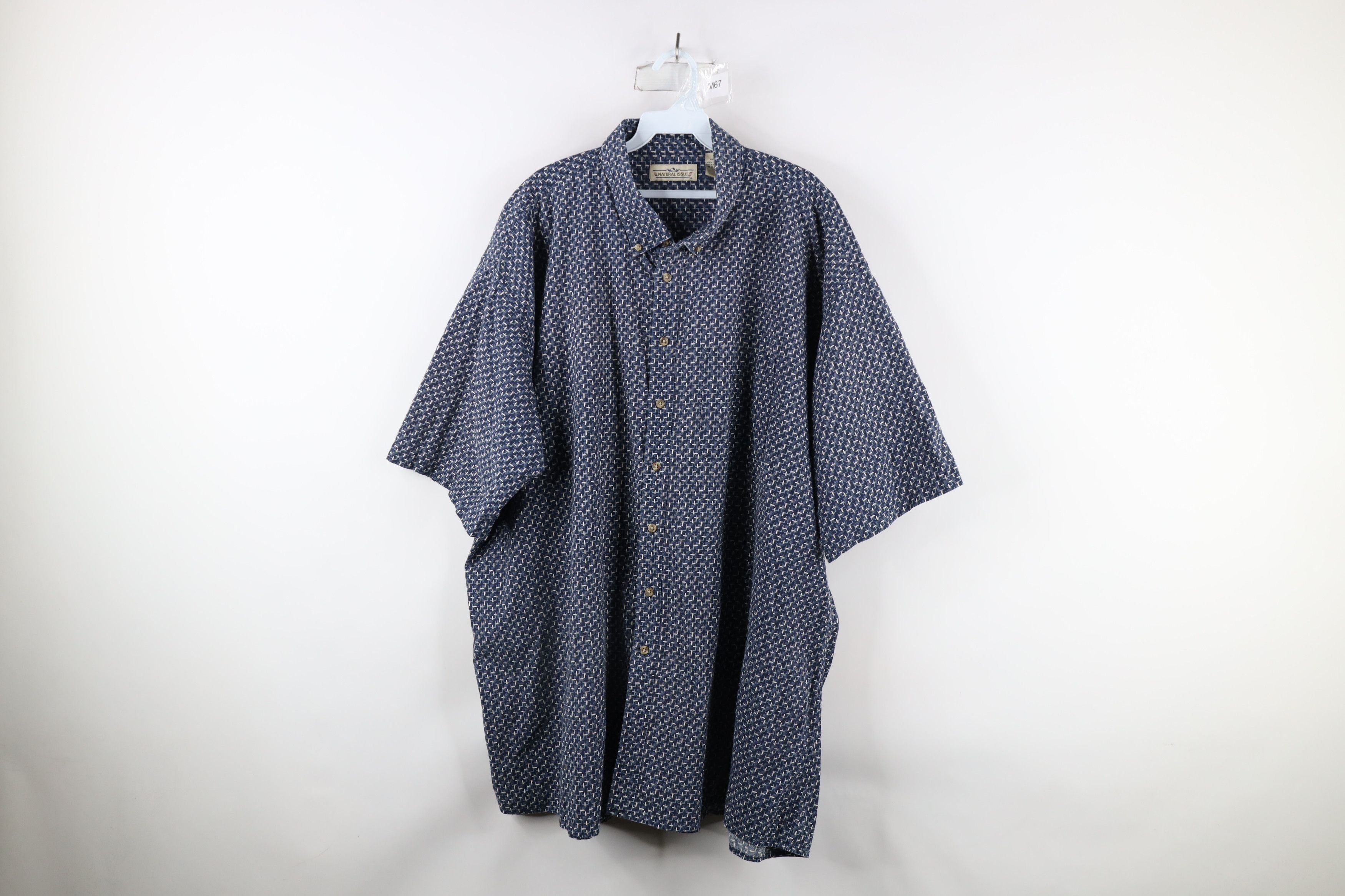 Vintage Vintage 90s Streetwear Short Sleeve Button Down Shirt Size US XXL / EU 58 / 5 - 1 Thumbnail