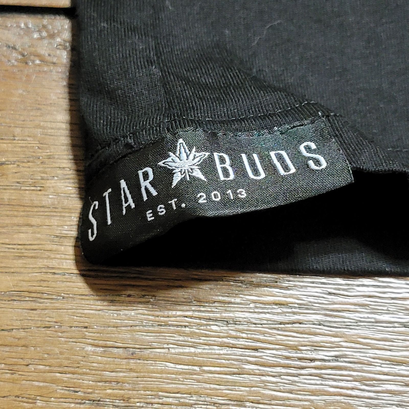 Other Star Buds Black Unisex Smoke Tee "Est. 2013" - Size Medium Size US M / EU 48-50 / 2 - 5 Thumbnail
