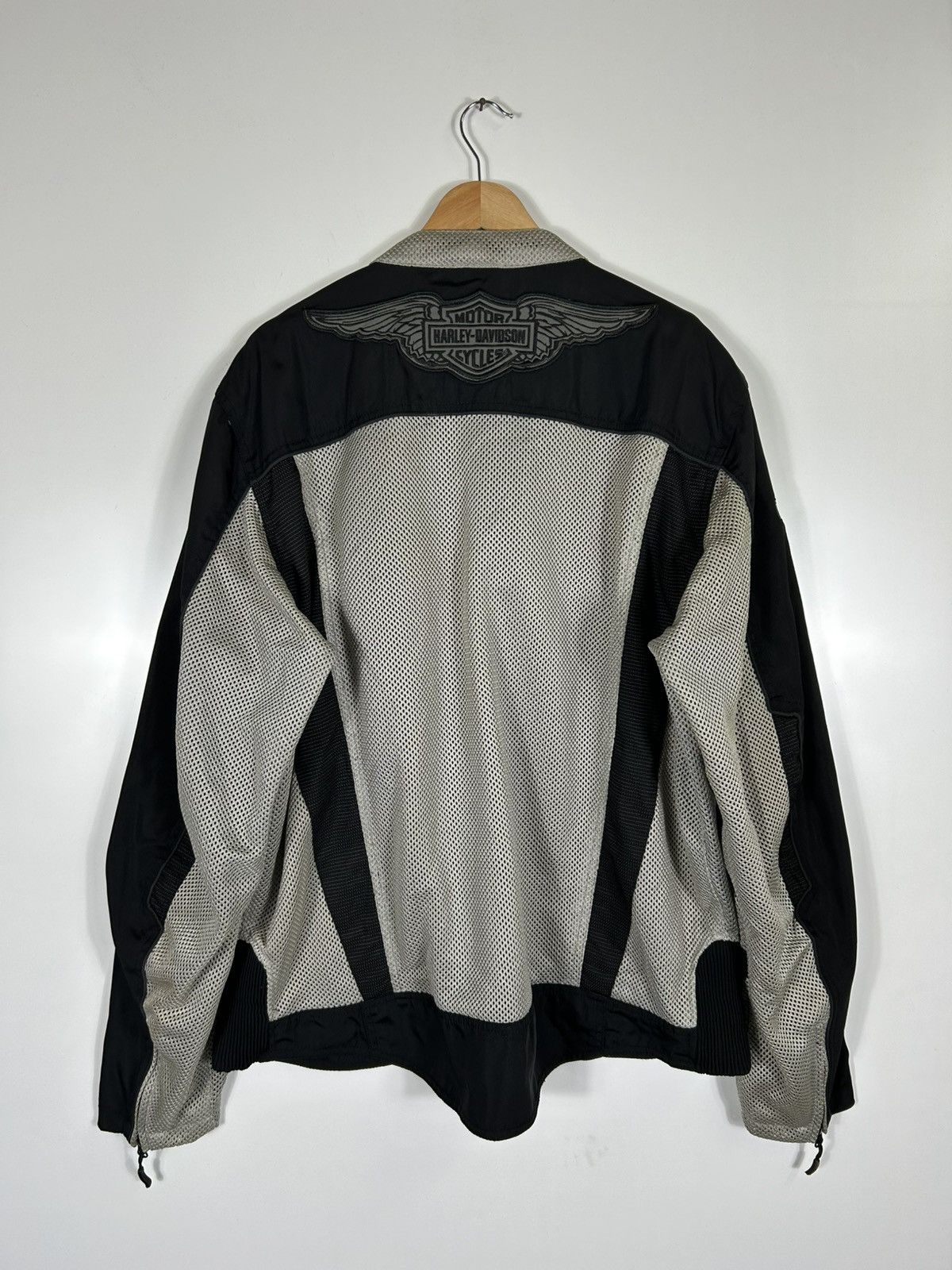 Harley Davidson ⚡️Vintage Harley Davidson Reflective Rider Zipper Jacket Size US XXL / EU 58 / 5 - 17 Thumbnail