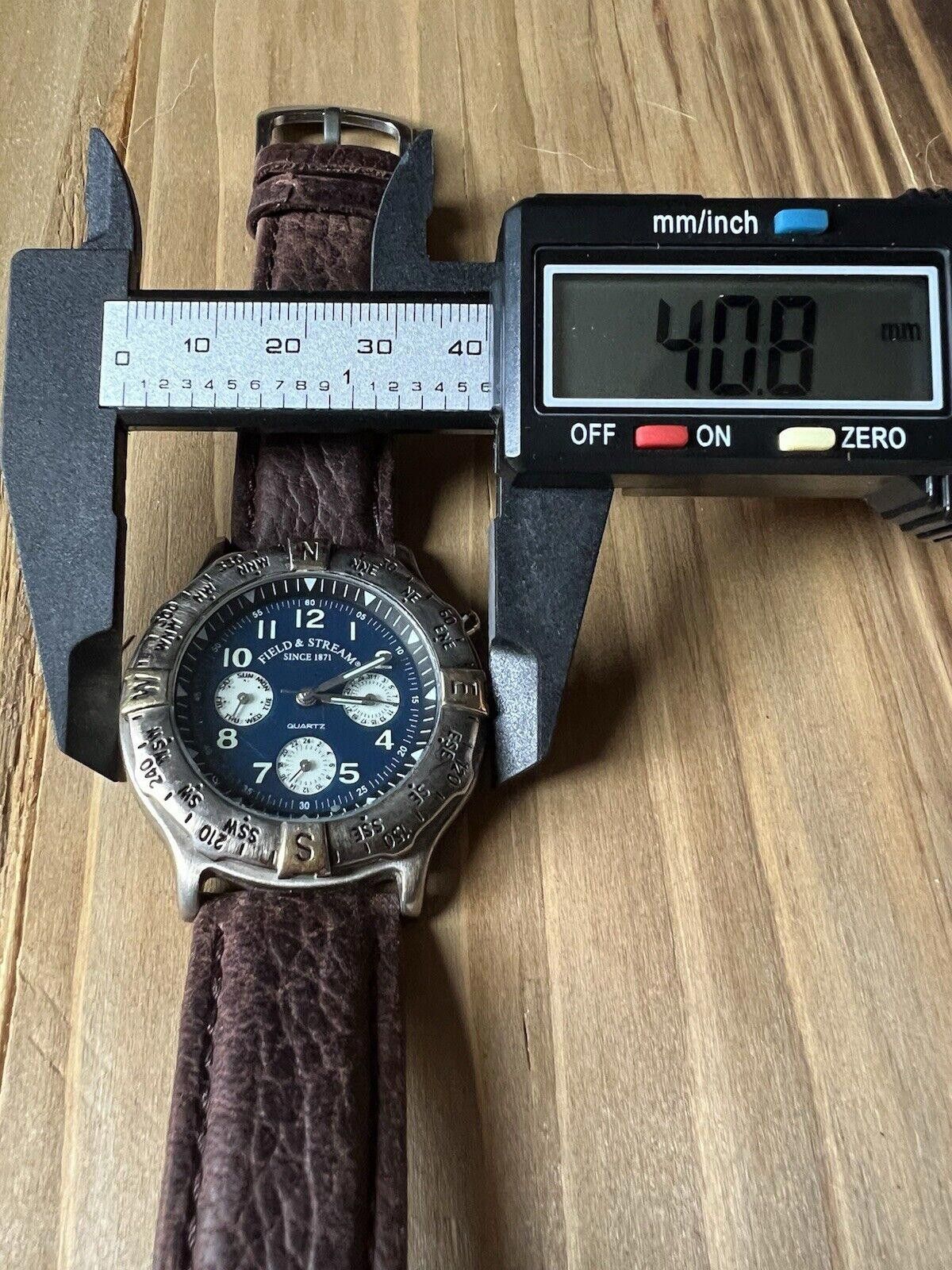 Field & Stream Vintage Field And Stream Watch New Battery Size ONE SIZE - 4 Thumbnail