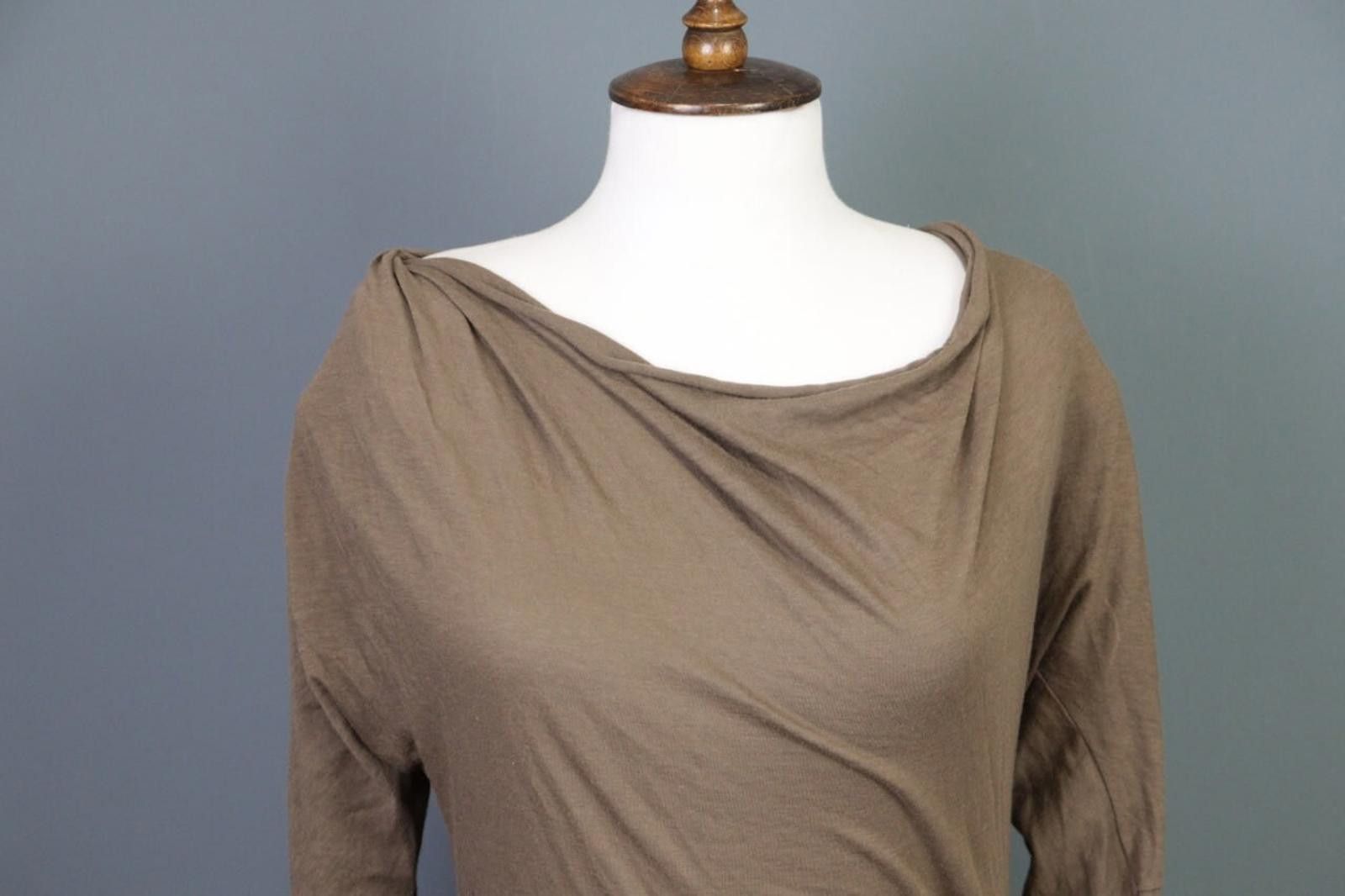 Citizens Of Humanity Humanoid Brown Bodycon Asymmetrical Designer Dress Size M Size M / US 6-8 / IT 42-44 - 4 Thumbnail