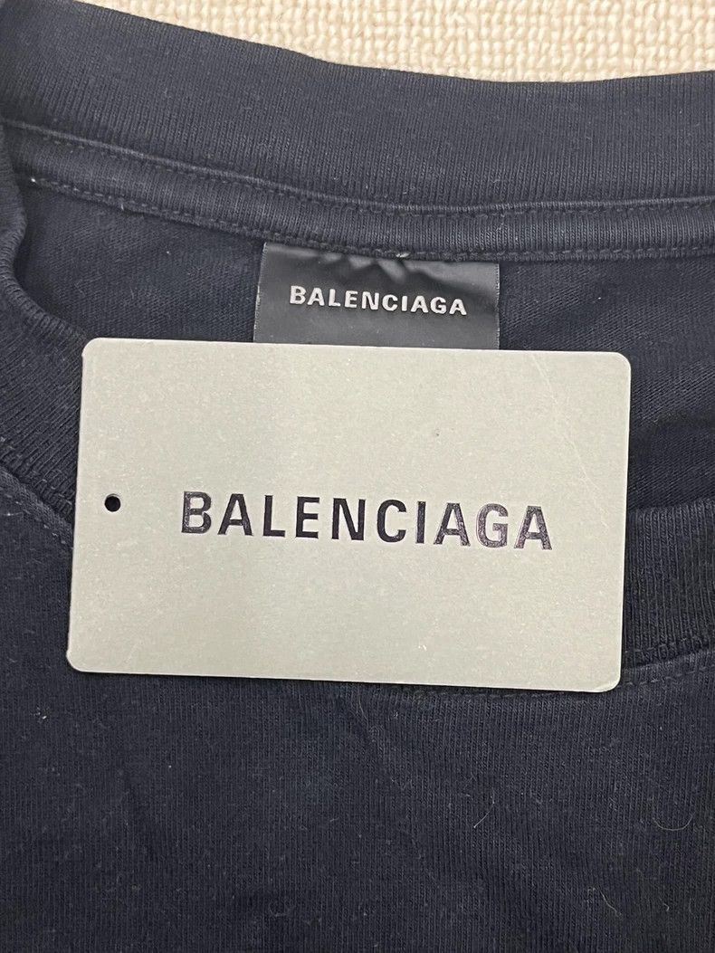 Balenciaga Balenciaga Logo printed vintage Jersey short sleeve T-shirt Size US S / EU 44-46 / 1 - 5 Thumbnail