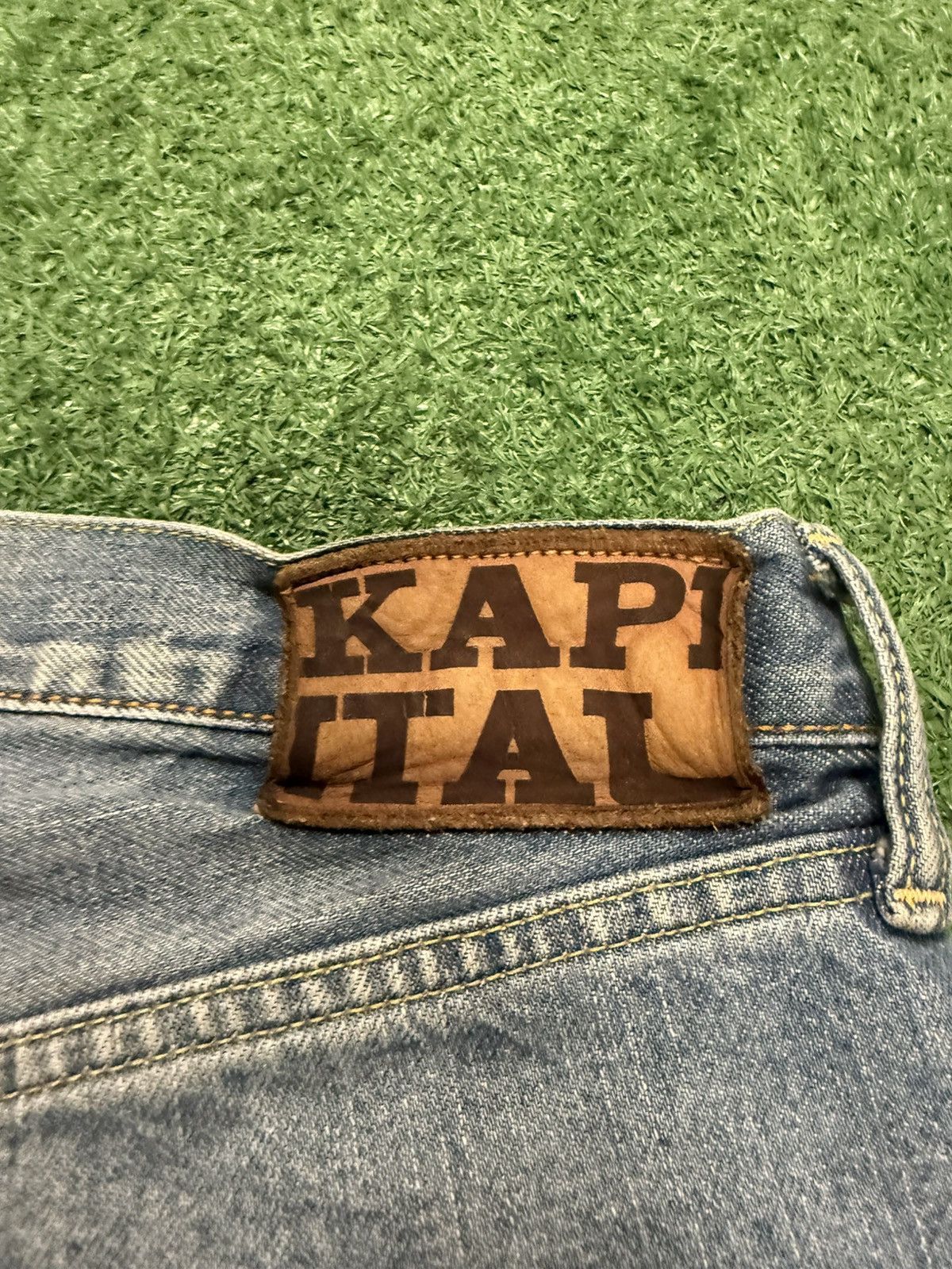 Kapital Kountry Kapital bone denim shorts Size US 32 / EU 48 - 8 Thumbnail