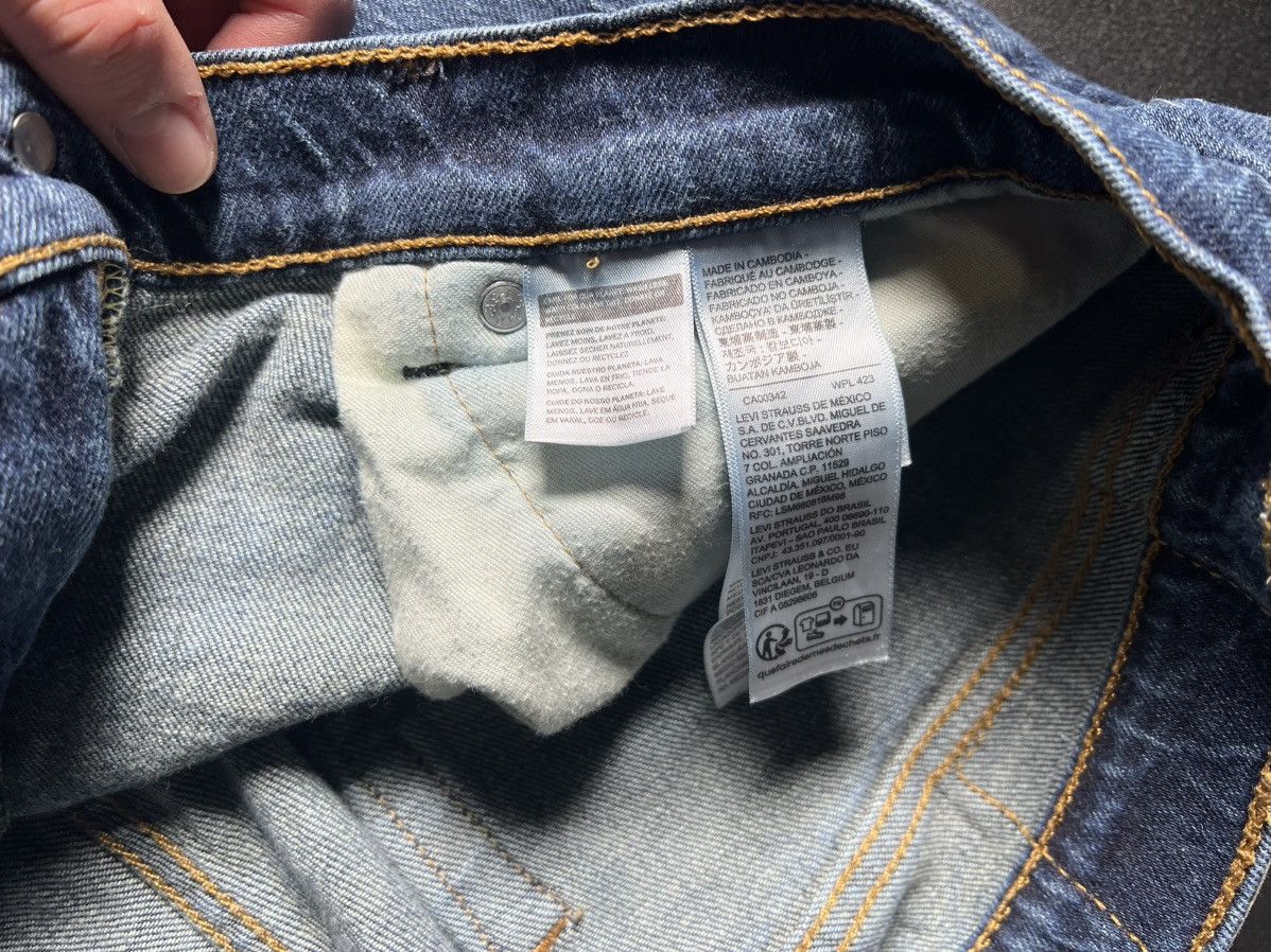 Levi's Levis 505 Denim Jeans Size 36 x 30 Worn Size US 36 / EU 52 - 3 Thumbnail