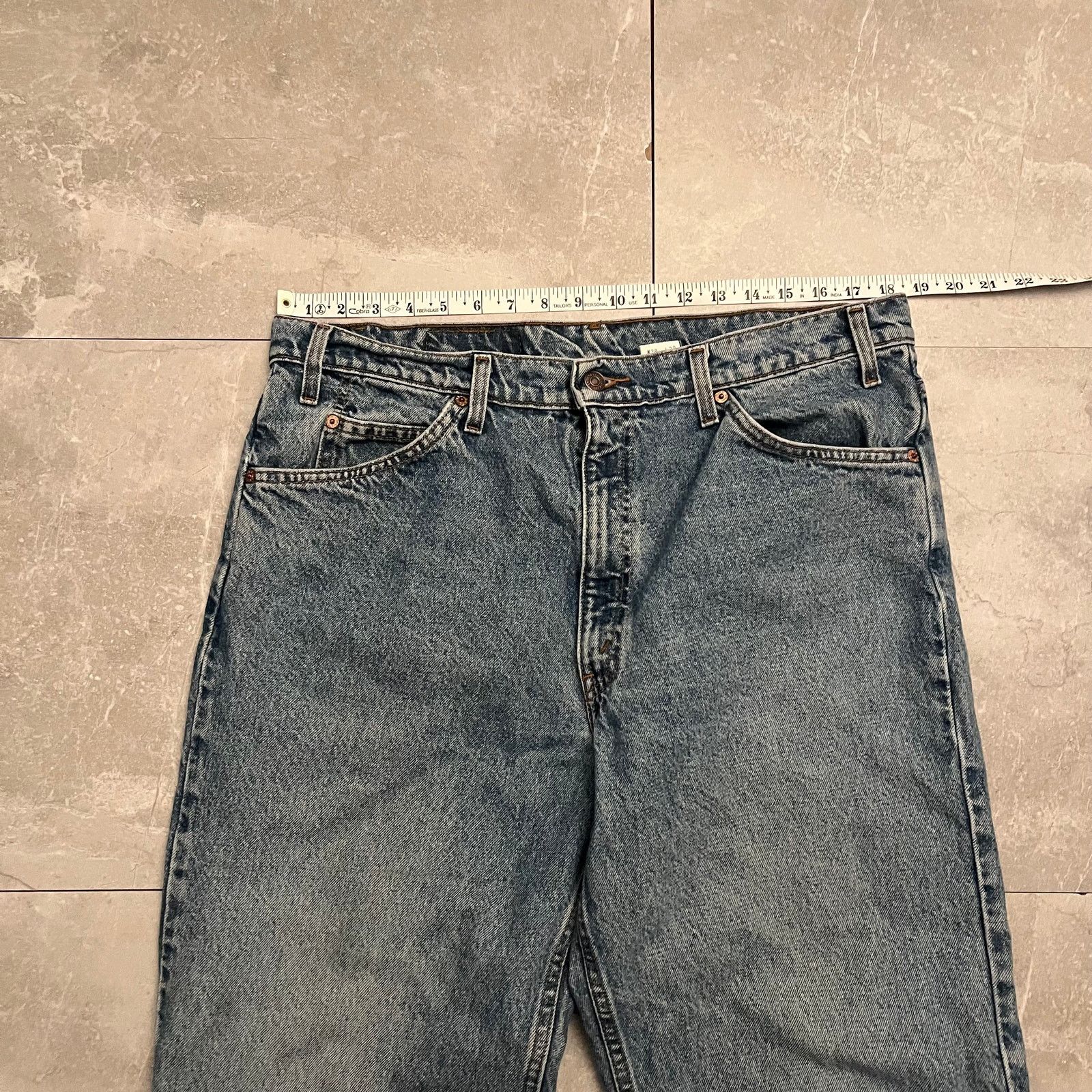 Levi's Vintage Levi's 550 Orange Tab Jeans – W38 L30 Relaxed Fit Size US 38 / EU 54 - 7 Thumbnail