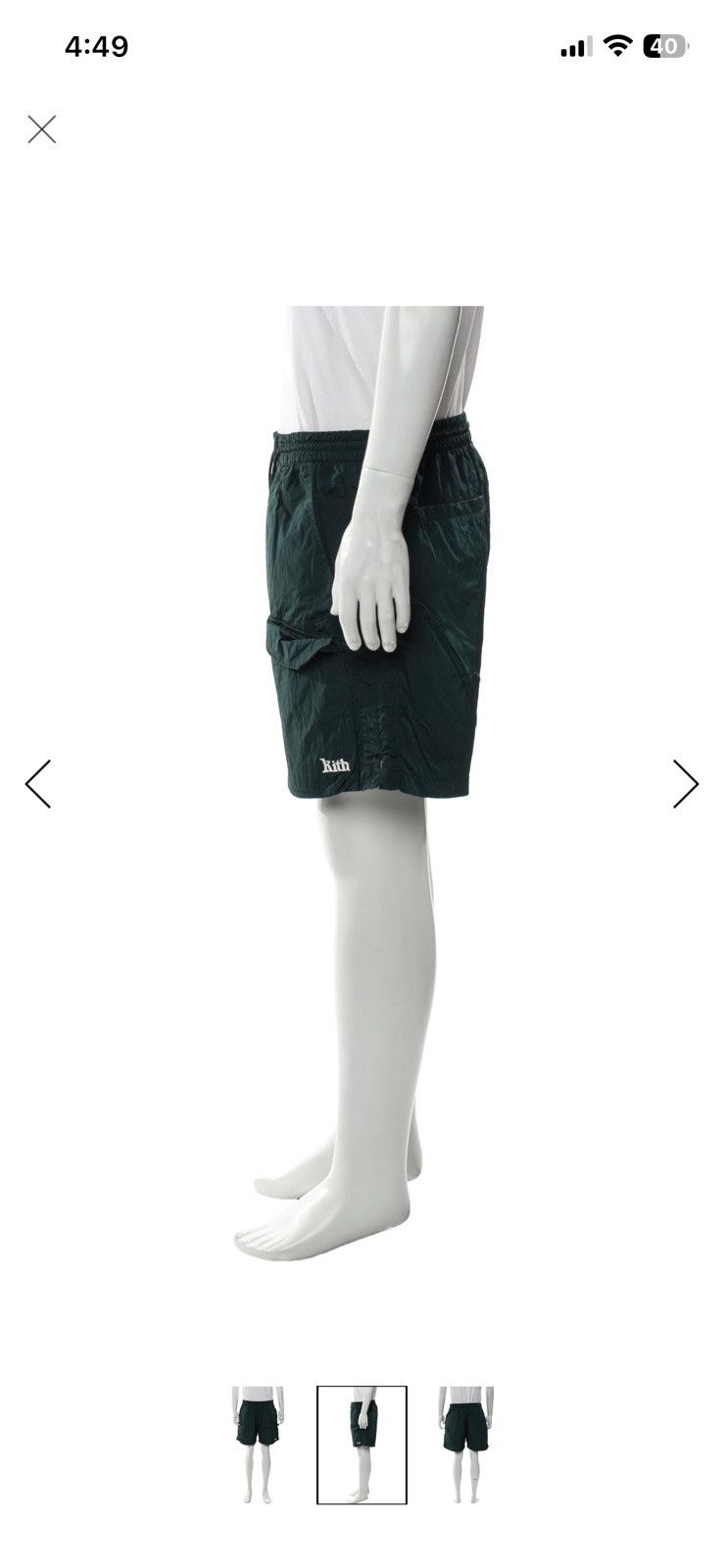 Kith Kith shorts Stadium Green Size US 34 / EU 50 - 4 Thumbnail