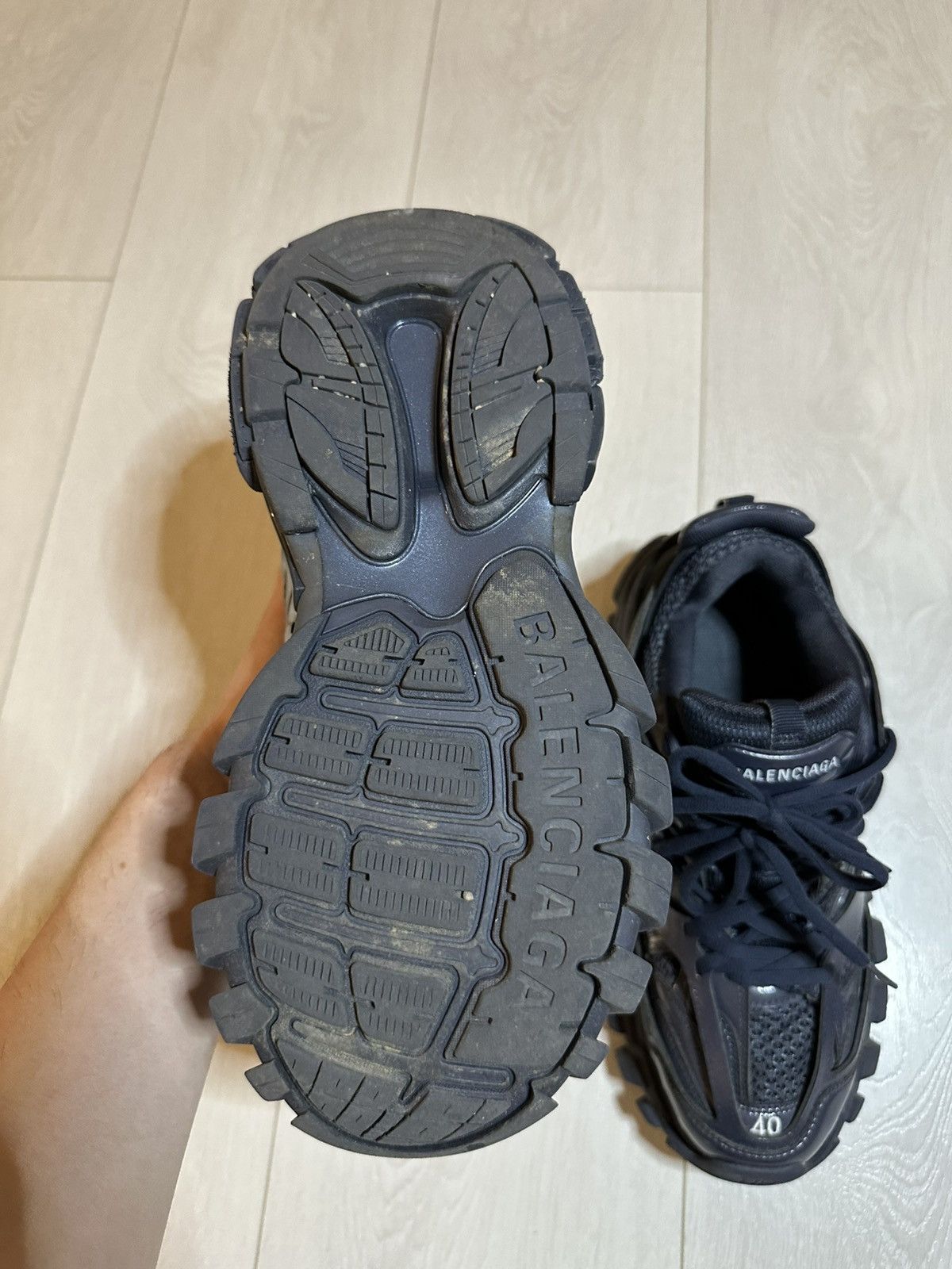 Balenciaga BALENCIAGA track sneakers patent Size US 7 / EU 40 - 8 Thumbnail