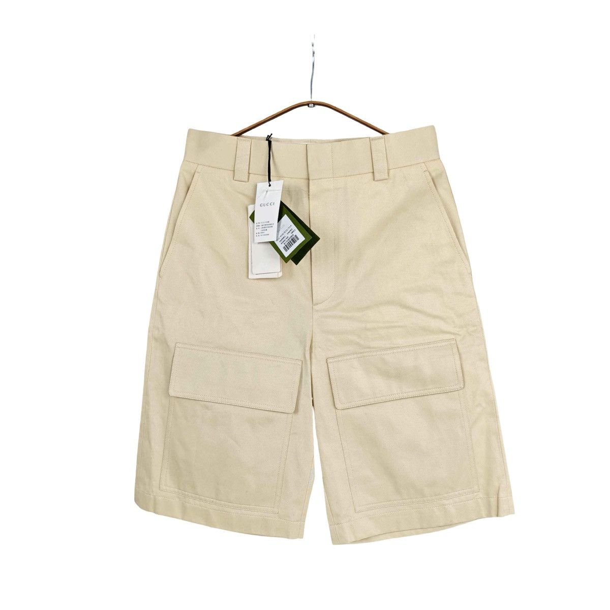 Gucci Gucci logo-appliqué cargo shorts Size US 44 / EU 60 - 1 Thumbnail